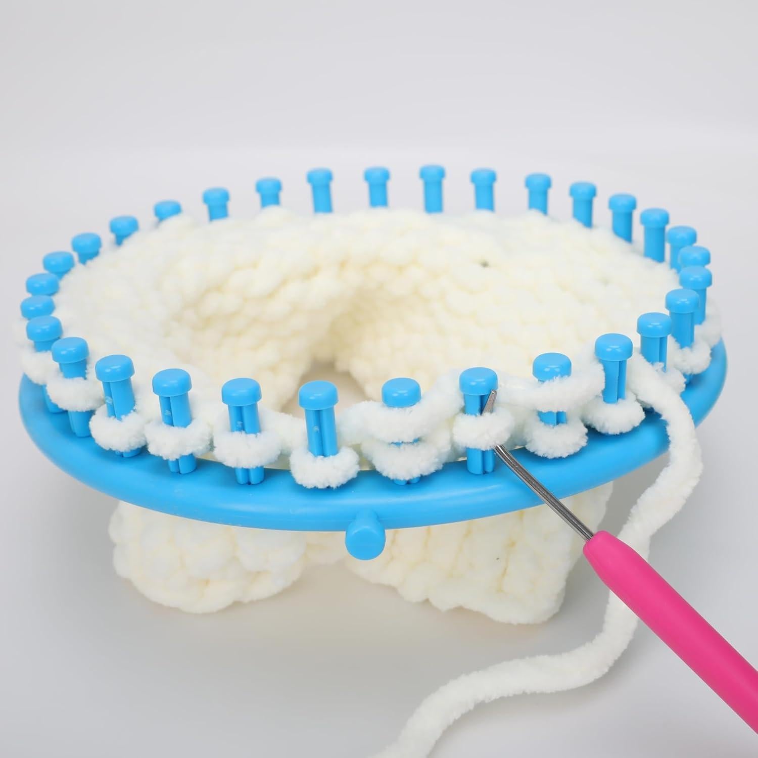 Kit de Telar de Tejido READAEER - 5 Redondos y 2 Rectangulares