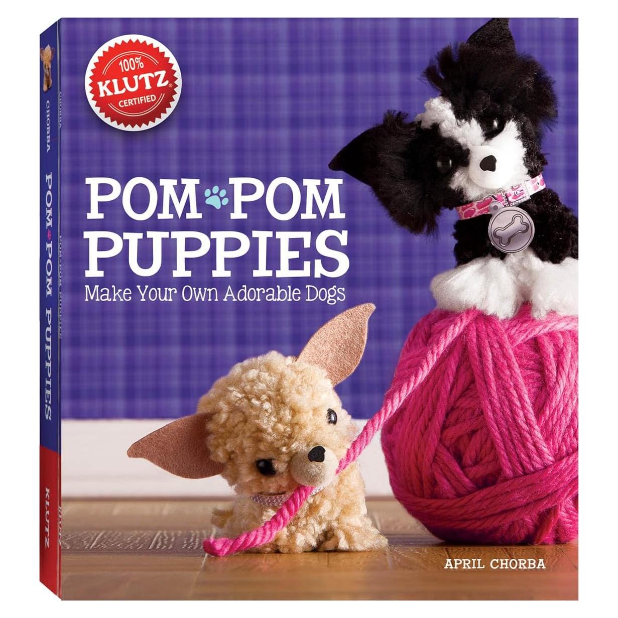 Kit de Manualidades Perritos Pom-Pom Klutz 23.5x3.81x20.32cm