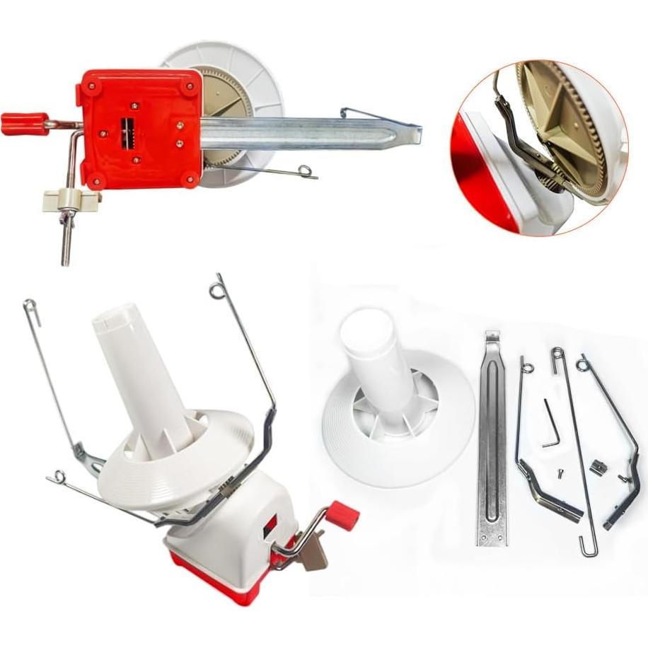 Enrollador de Ovillos de Lana RRigo 10 Onzas - Accesorios Incluidos