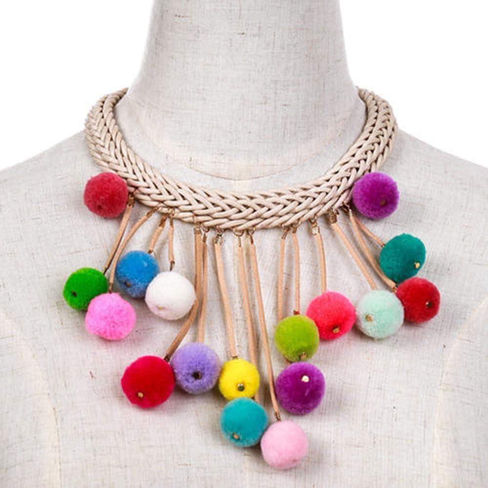 Pompones de alta elasticidad 150PCS colores variados DIY