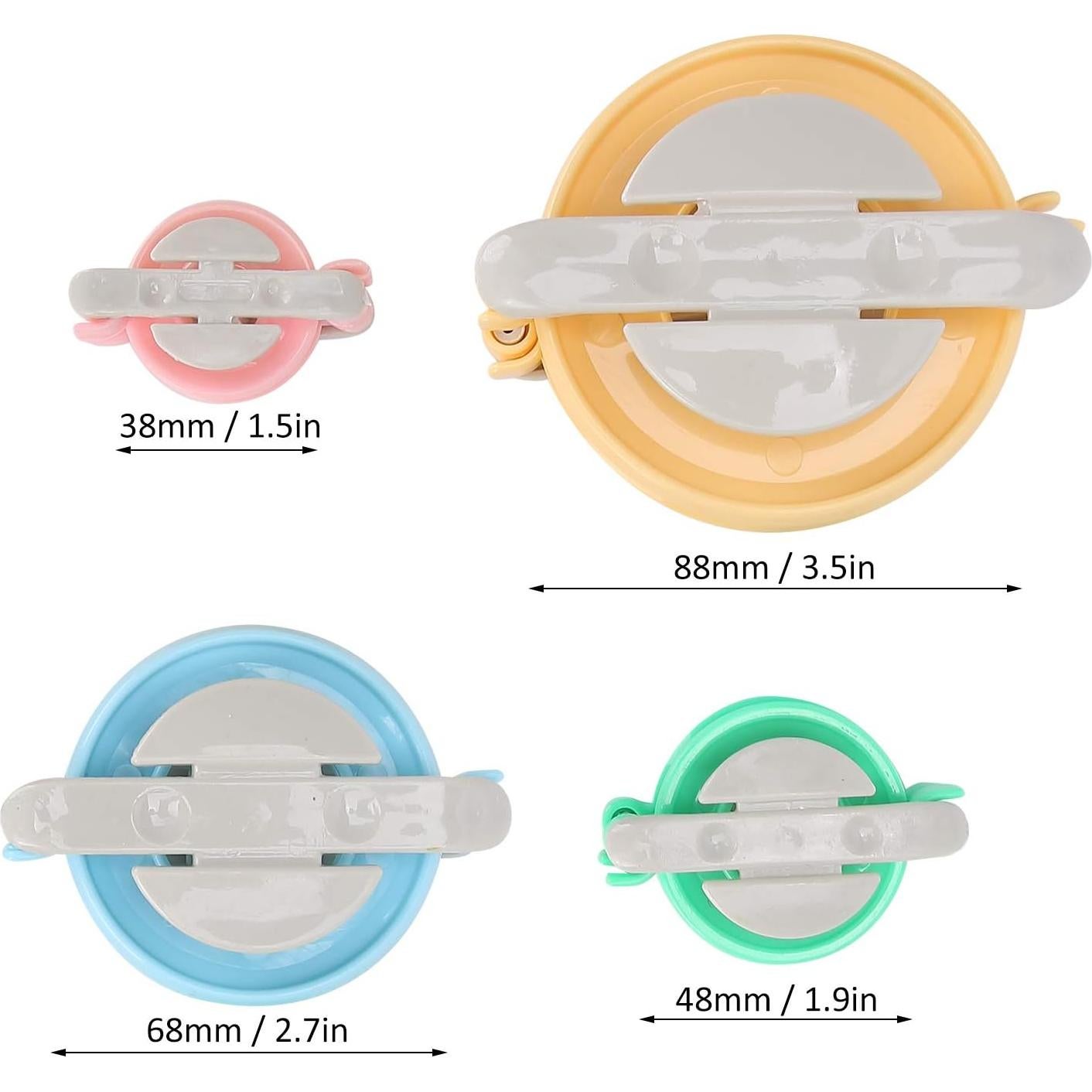 Hacedor de Pompones GLOGLOW 6 Piezas - Herramienta de Tejido