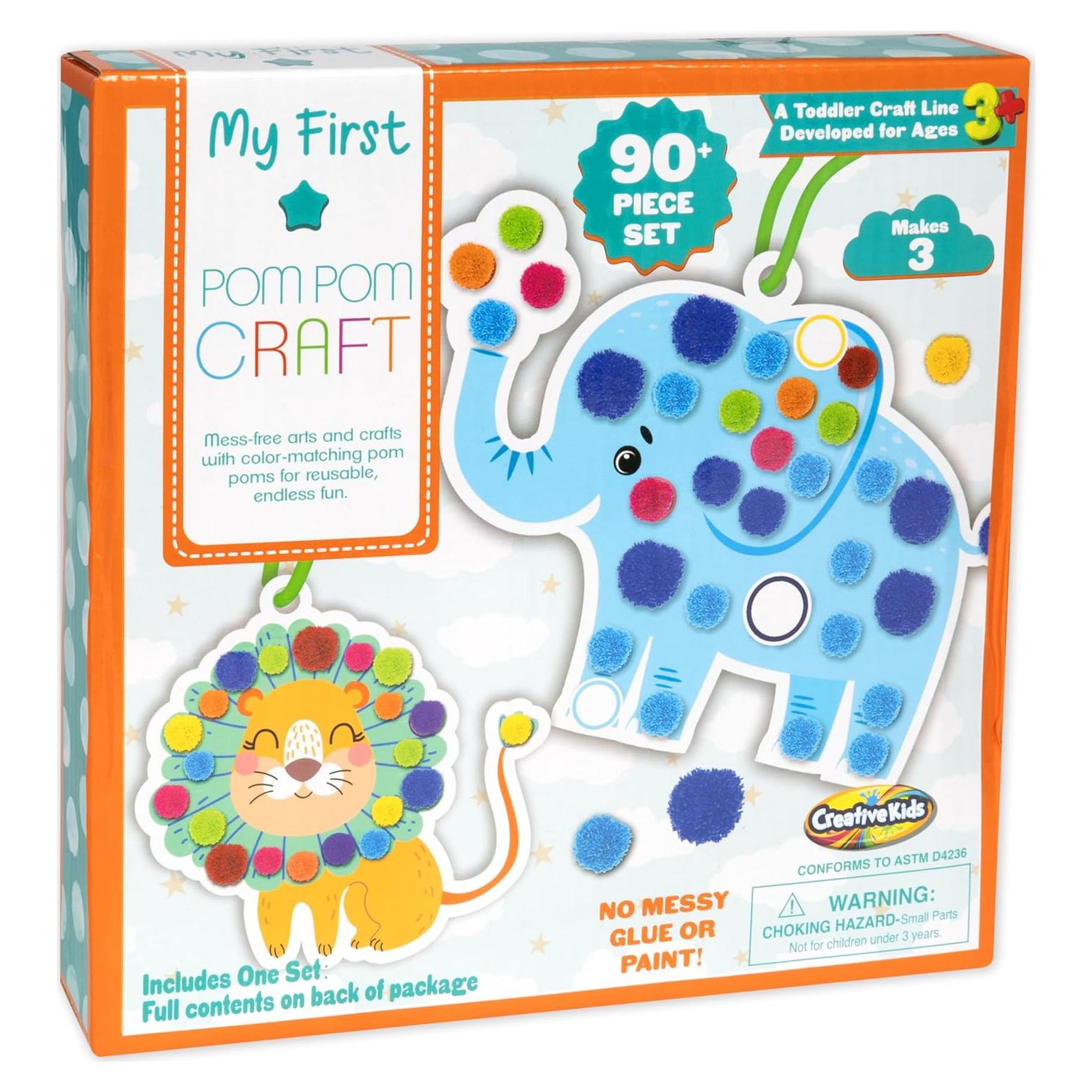 Kit de Manualidades con Pom Pom Creative Kids - Animales
