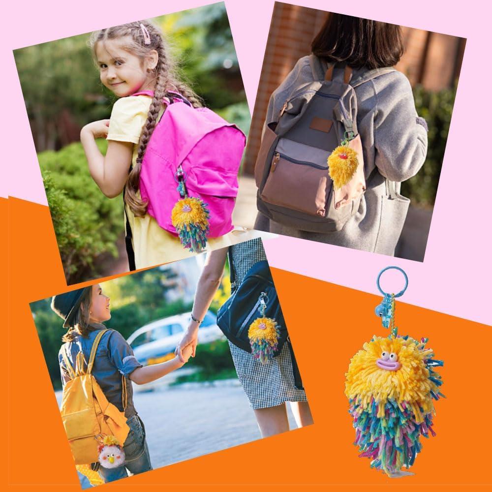 Kit de Manualidades Pom Pom Pets ACADOIT - Crea 10 Pom-Poms