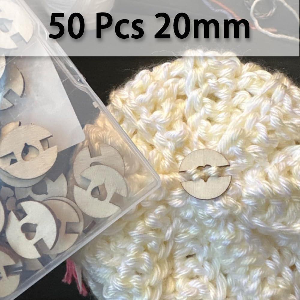 50 Botones Pom Poms Desmontables Bantlou para Gorras Tejidas