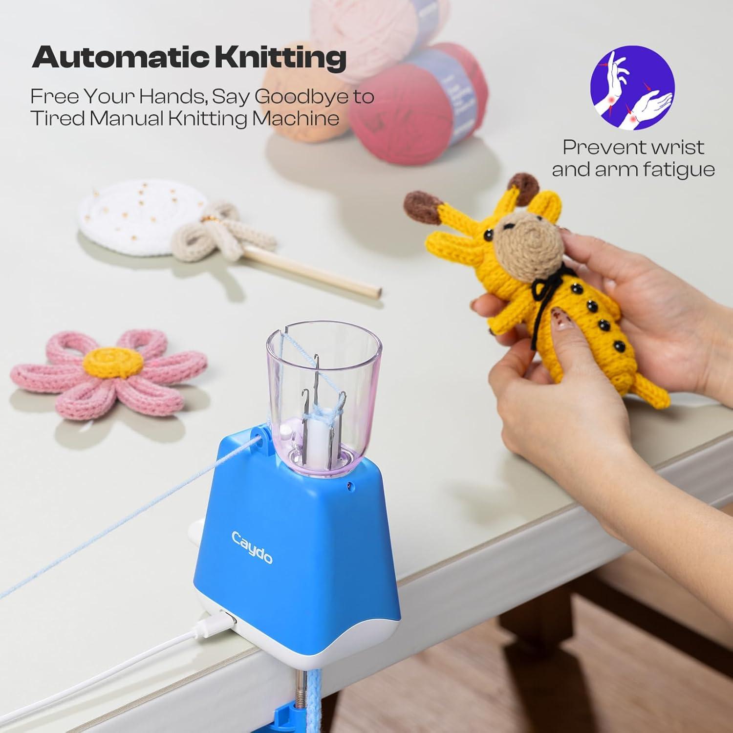 Kit de Tejido iCord Caydo 92 Piezas para Manualidades DIY