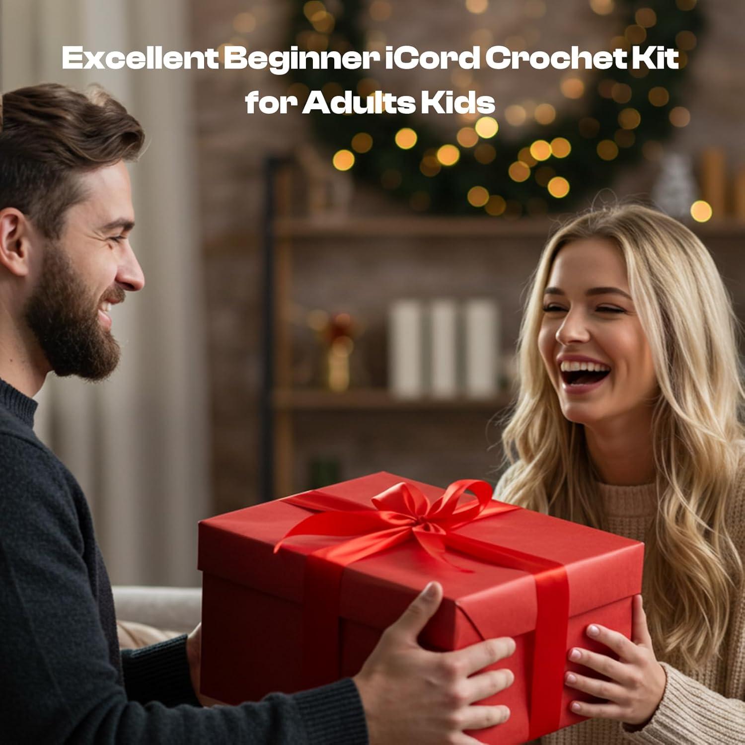 Kit de Tejido iCord Caydo 92 Piezas para Manualidades DIY