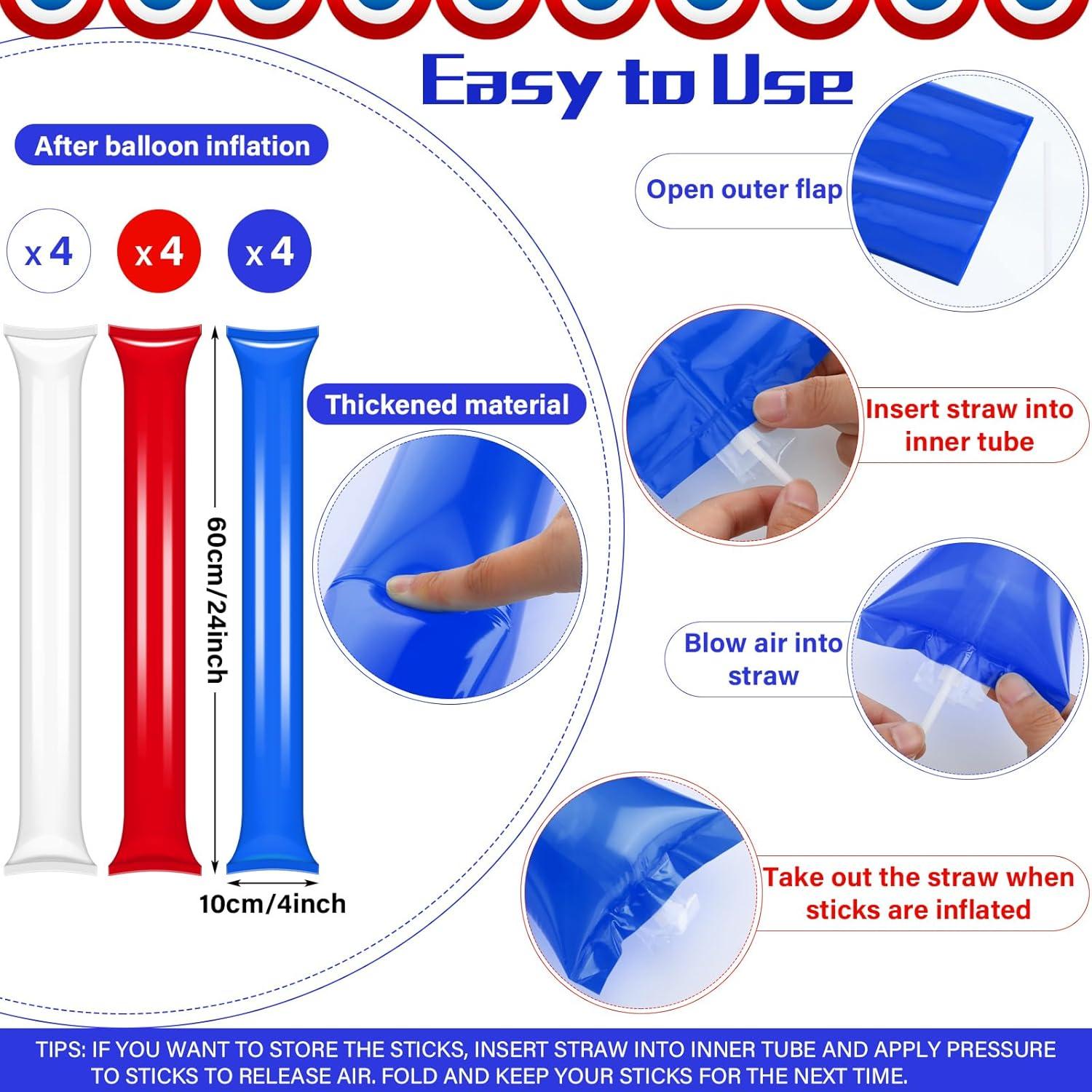 Sosation 36 Piezas Accesorios de Animación para Eventos Deportivos