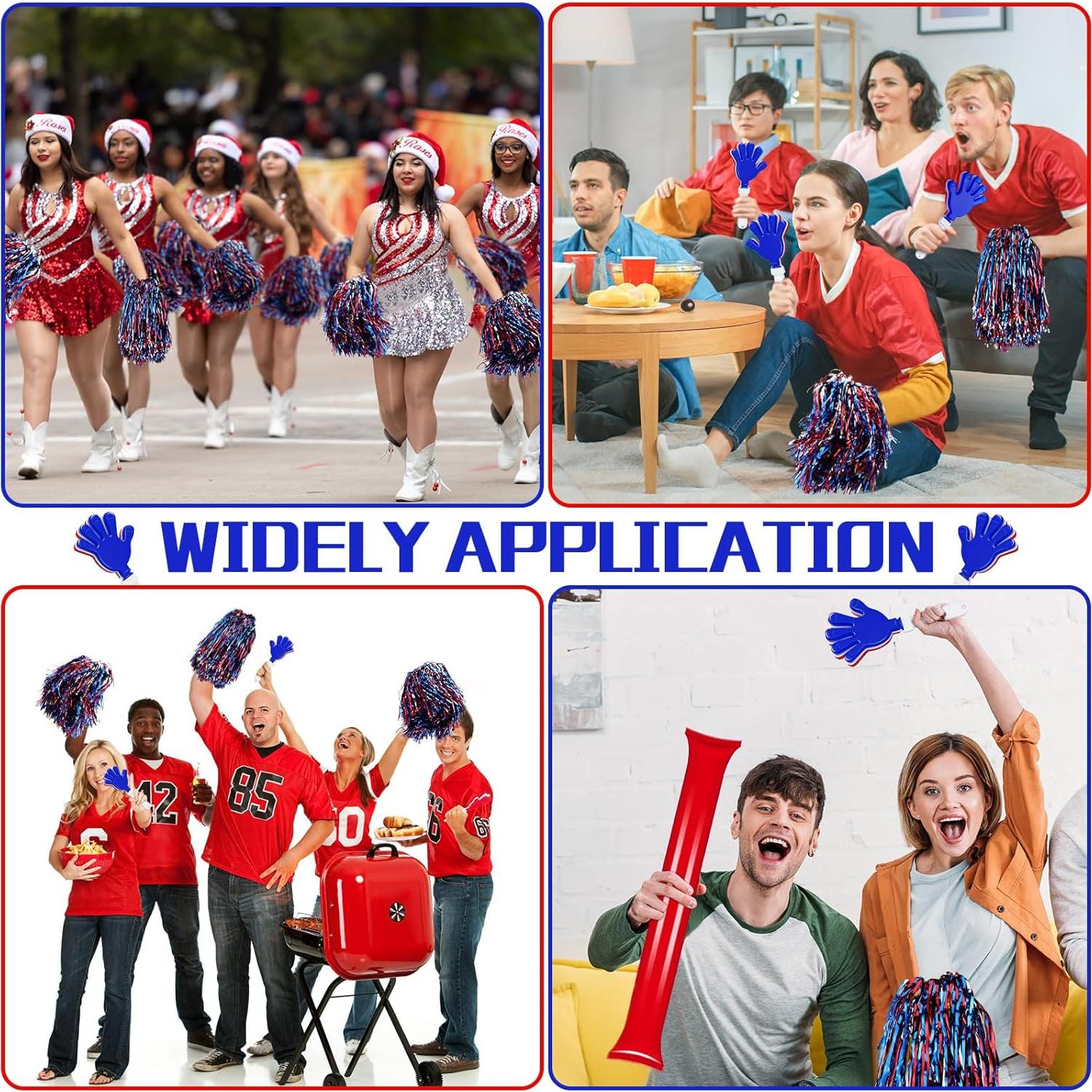 Sosation 36 Piezas Accesorios de Animación para Eventos Deportivos