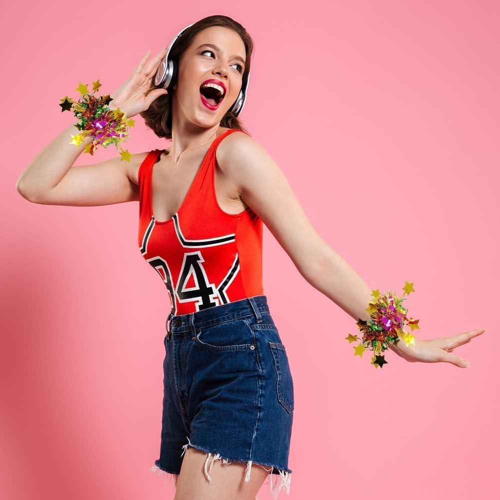 20 Accesorios de Muñeca Pom Poms Coloridos Luxylei 12-15cm