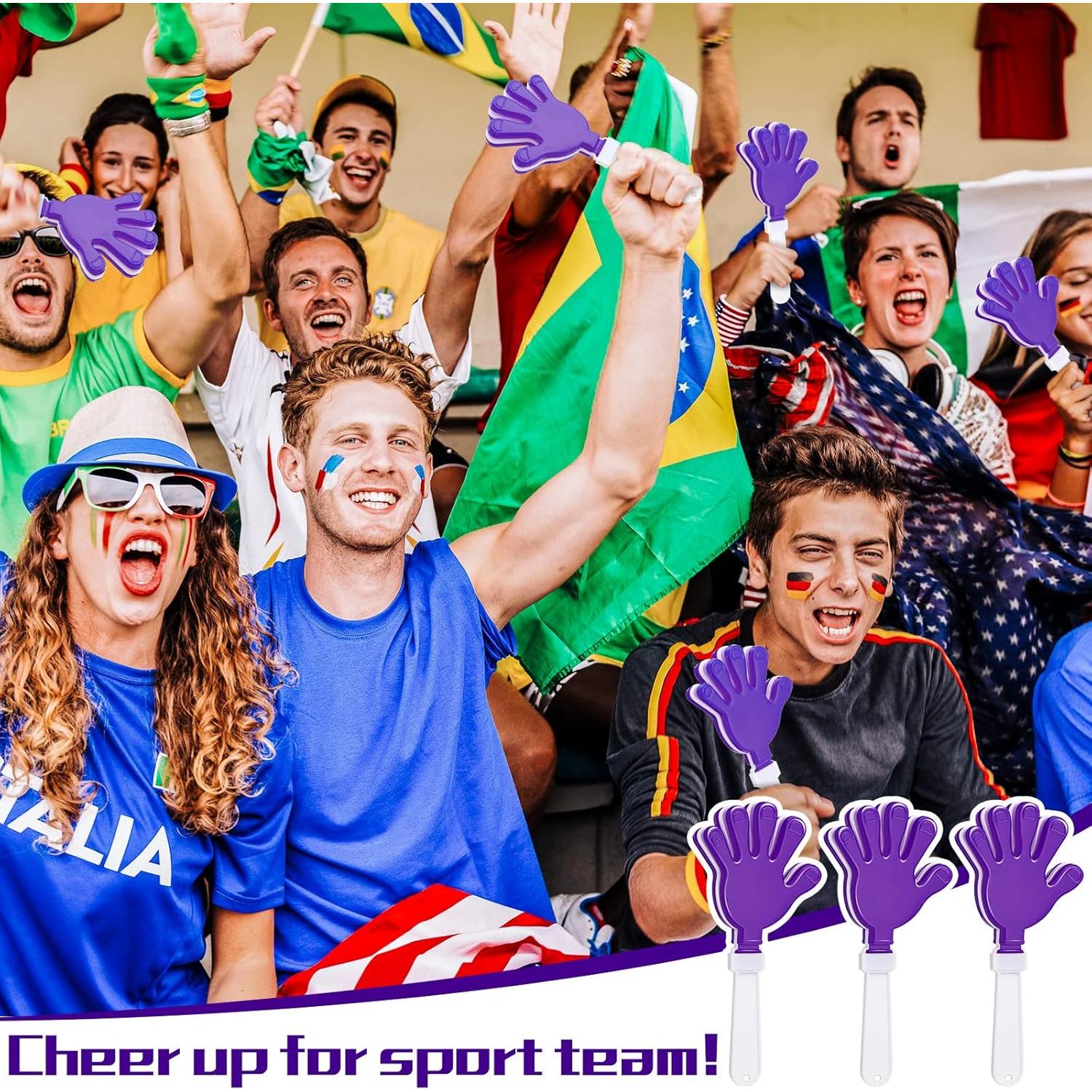 60 Accesorios de Animación Sosation - Pompones, Aplaudidores y Palos de Trueno