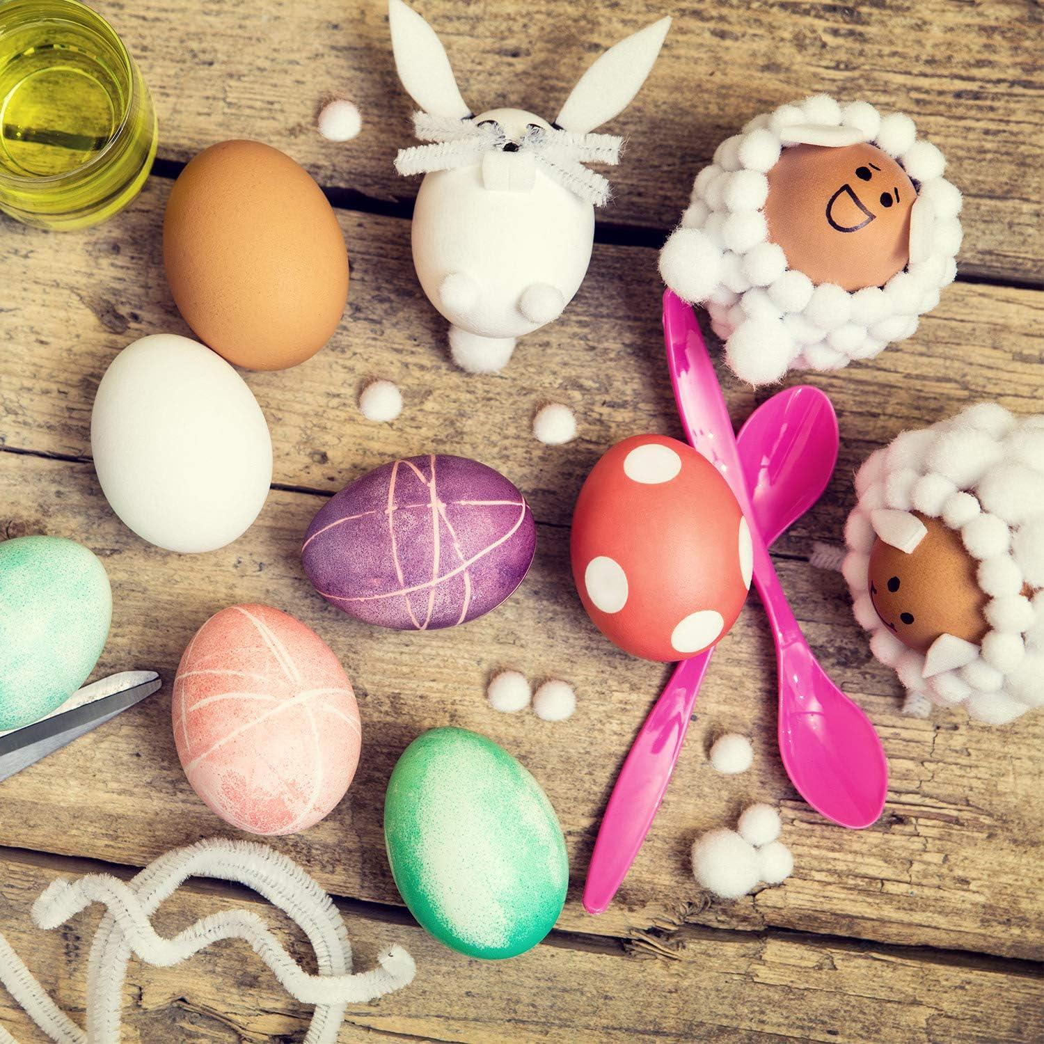 Pom Poms Blancos Shappy 2000 Piezas 6 mm Manualidades Navidad