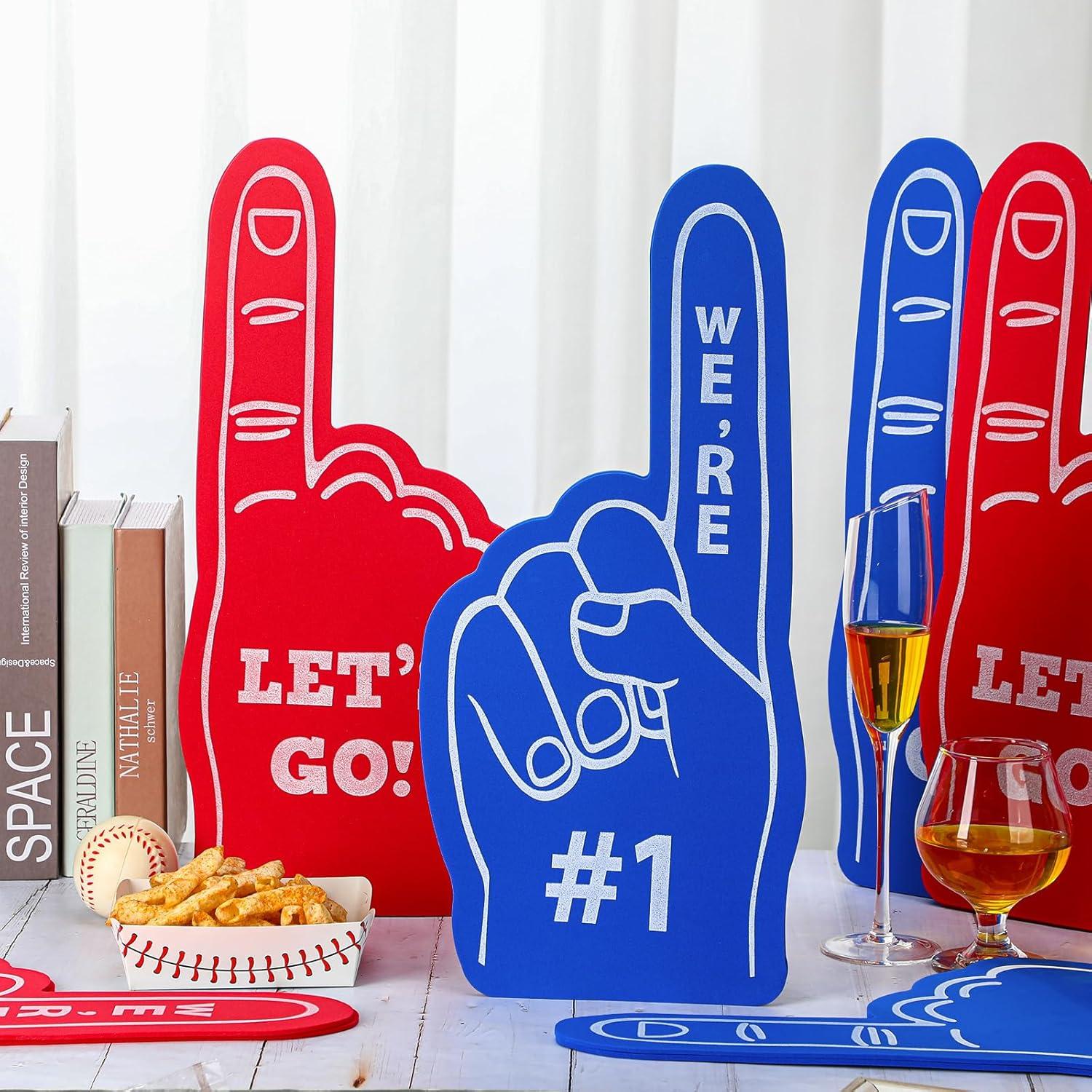 Manos de Espuma Gigantes Wettarn 6 Piezas 22.86x45.72cm