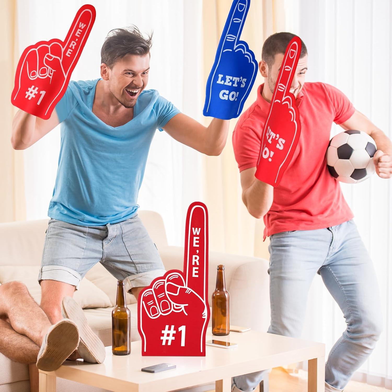 Manos de Espuma Gigantes Wettarn 6 Piezas 22.86x45.72cm