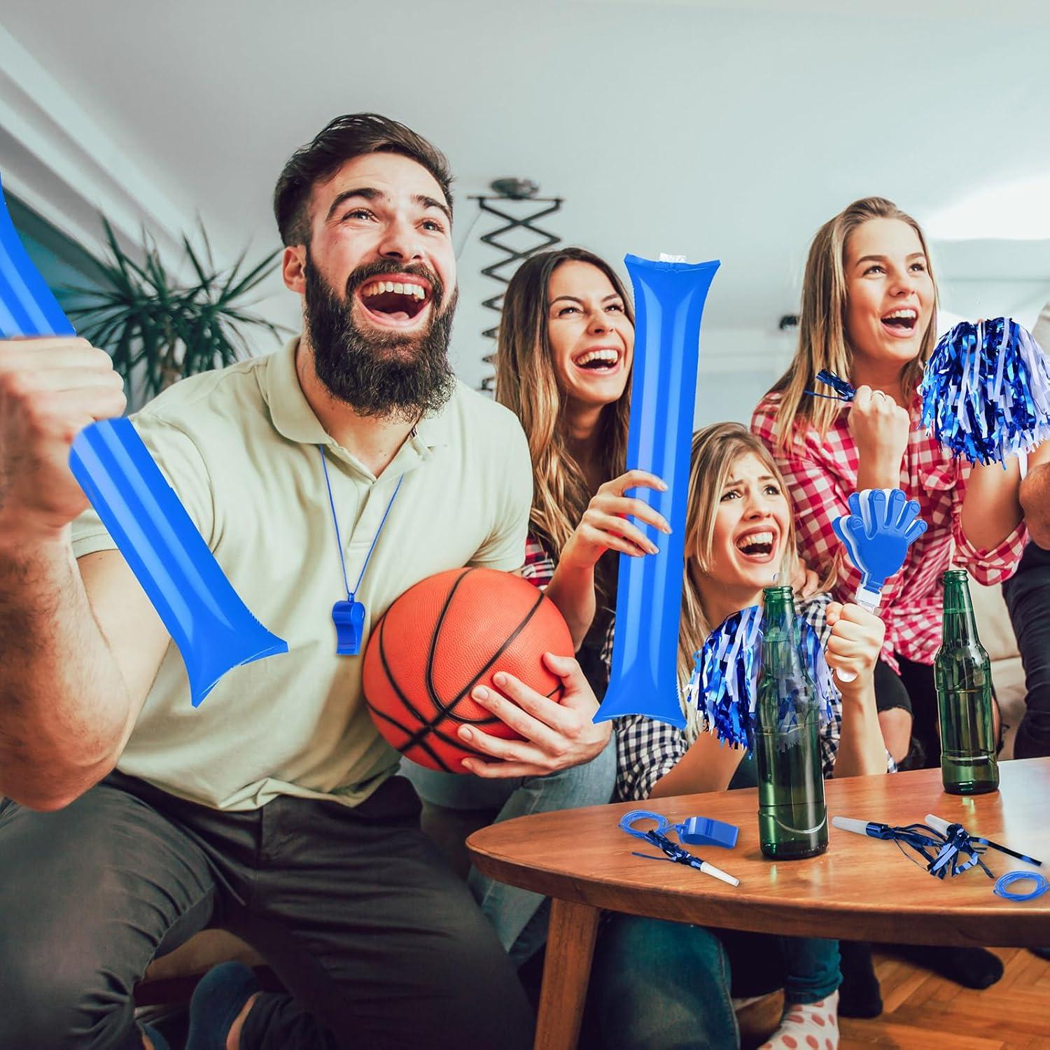 Kit de Animación 96 Piezas Yunsailing - Aplaudidores, Pompones, Silbatos