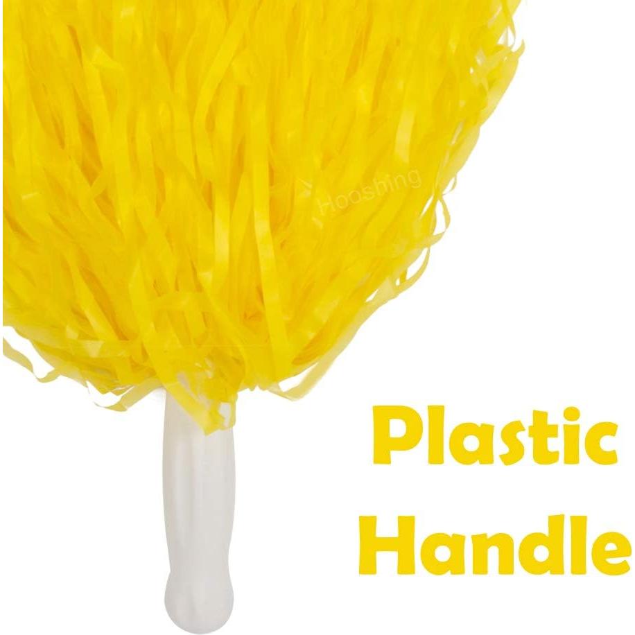 Pom Poms de Animación Hooshing 12 Piezas Multicolor para Deportes