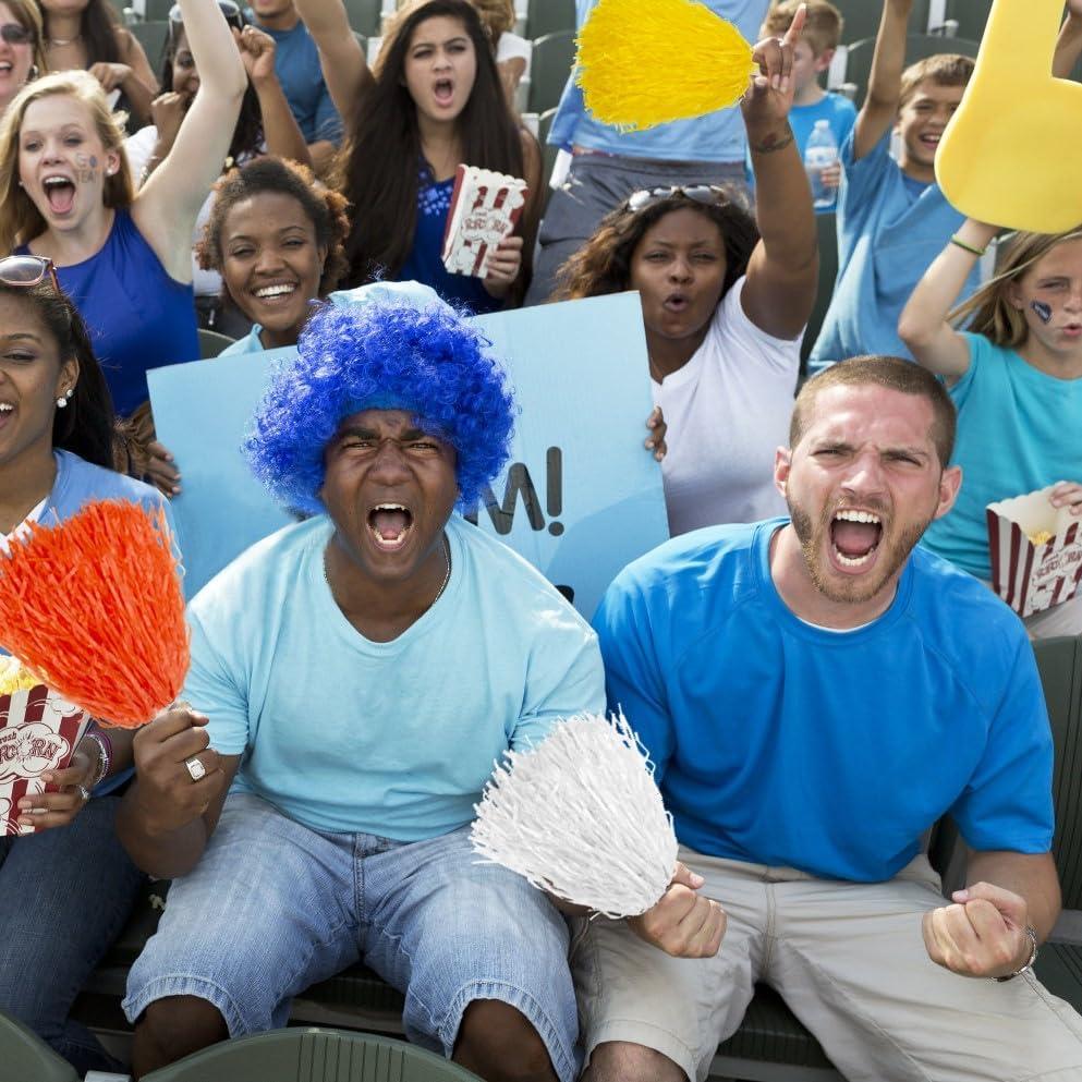 Pom Poms de Animación Hooshing 12 Piezas Multicolor para Deportes