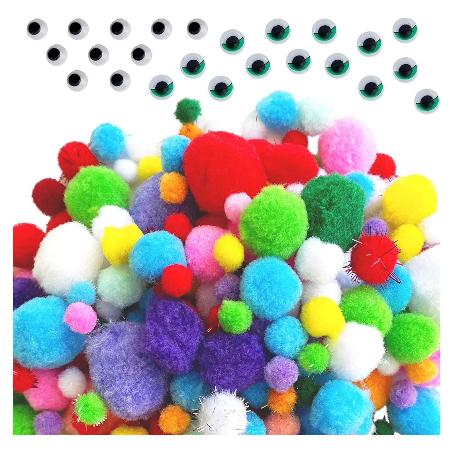 Set de Suministros de Arte EpiqueOne 2100 Piezas - Pompones, Ojos Móviles y Más