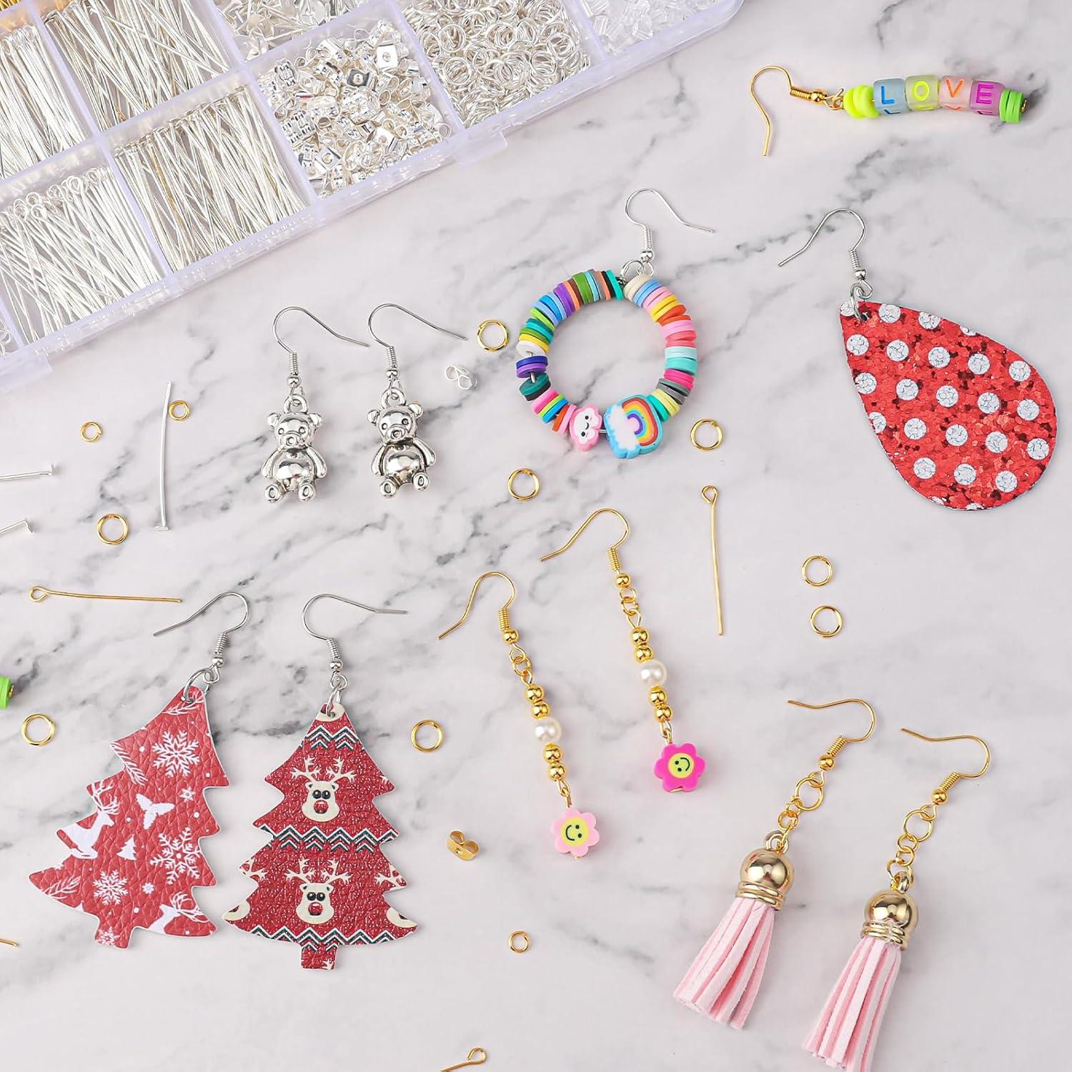 Kit de Suministros para Hacer Pendientes CZWZ 3480 Piezas