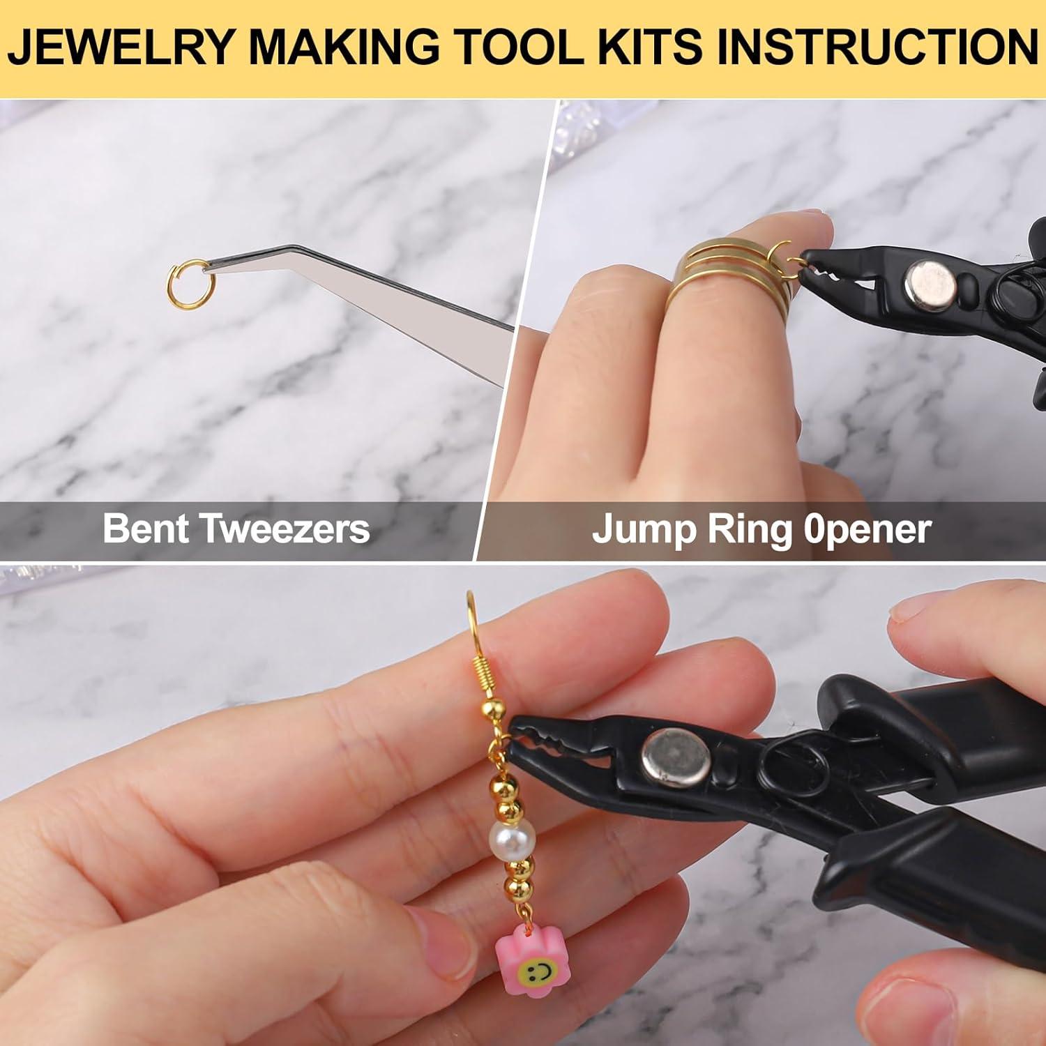 Kit de Suministros para Hacer Pendientes CZWZ 3480 Piezas