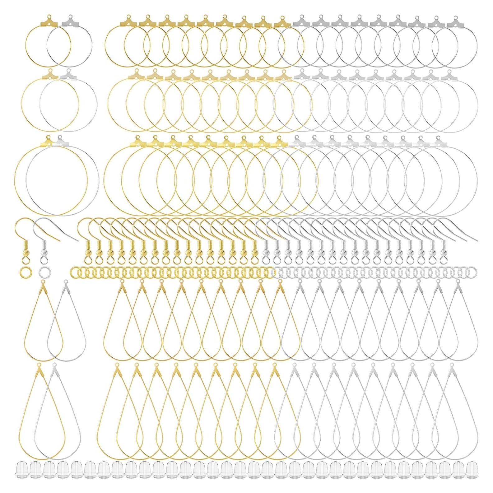Kit 700 Accesorios para Hacer Pendientes Hipoalergénicos Pndeyo