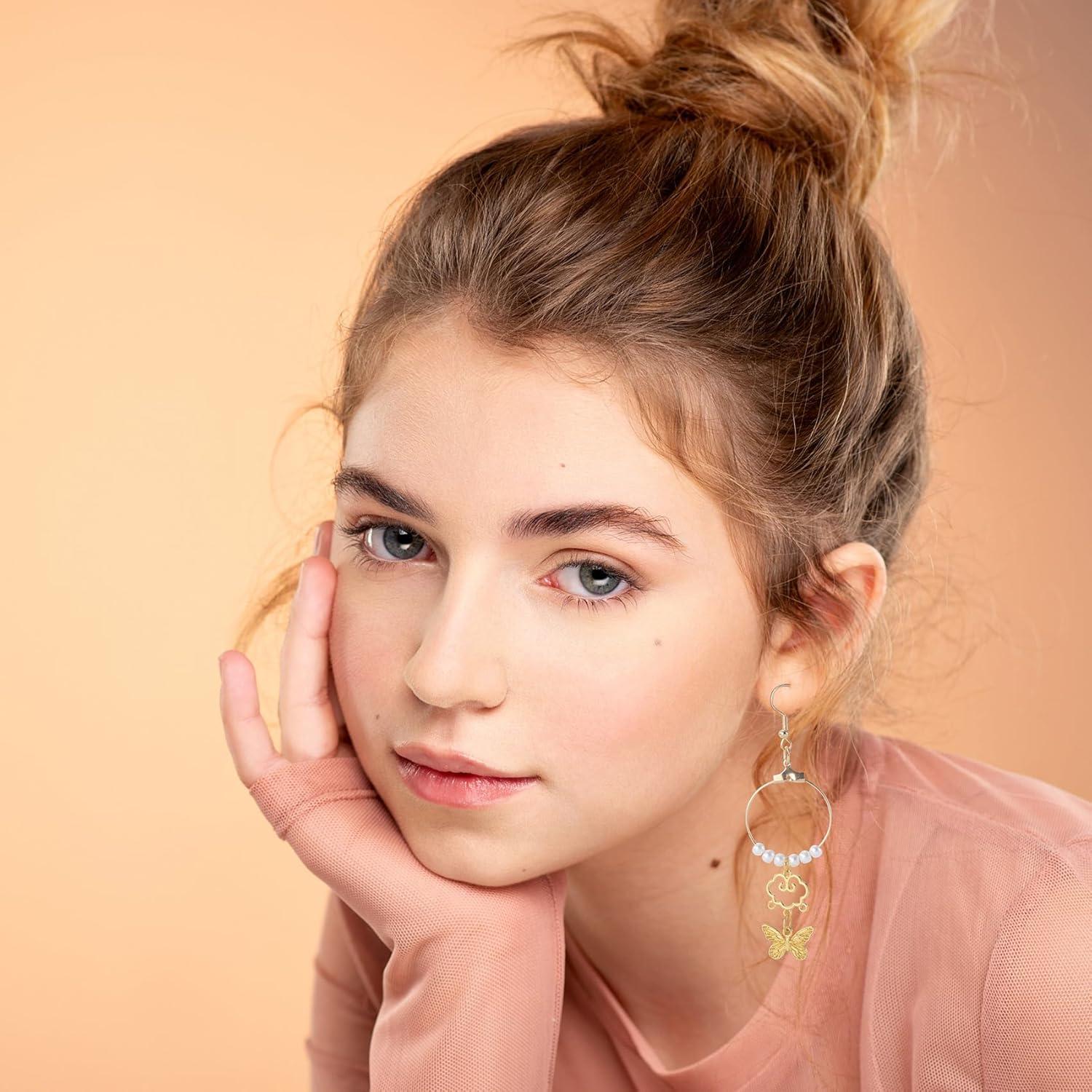 Kit 700 Accesorios para Hacer Pendientes Hipoalergénicos Pndeyo