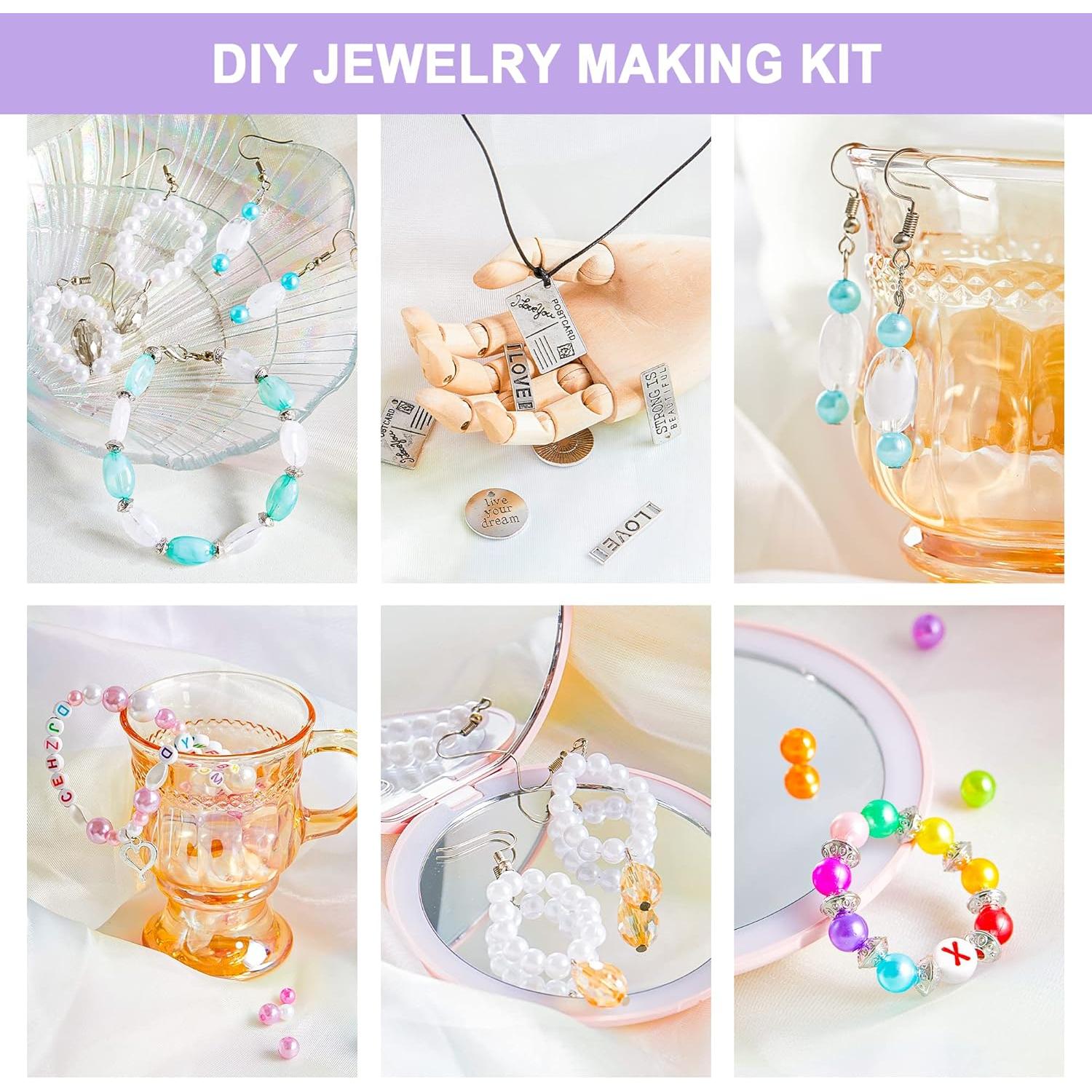 Kit de Fabricación de Joyas Inscraft 1960 Piezas Multicolor