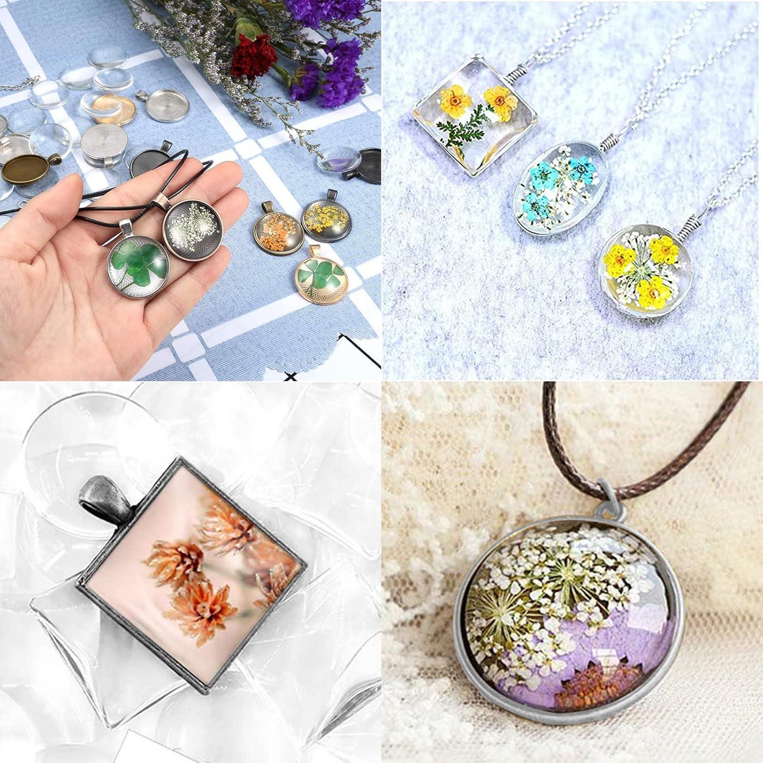 Kit de Moldes de Joyería HOMEIDOL 57 Piezas Silicona y Metal