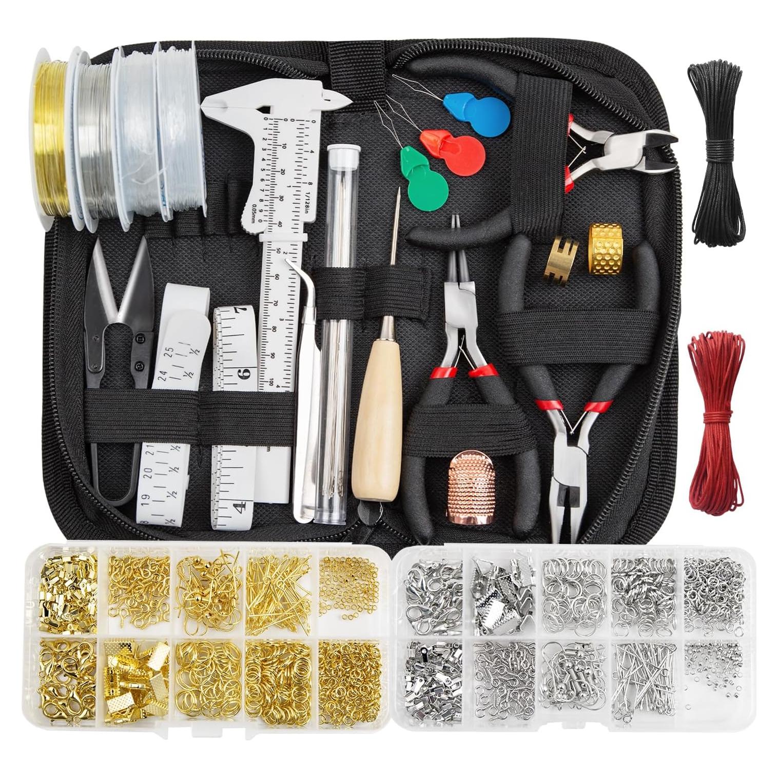 Kit de Fabricación de Joyas GTAAOY con Herramientas y Accesorios