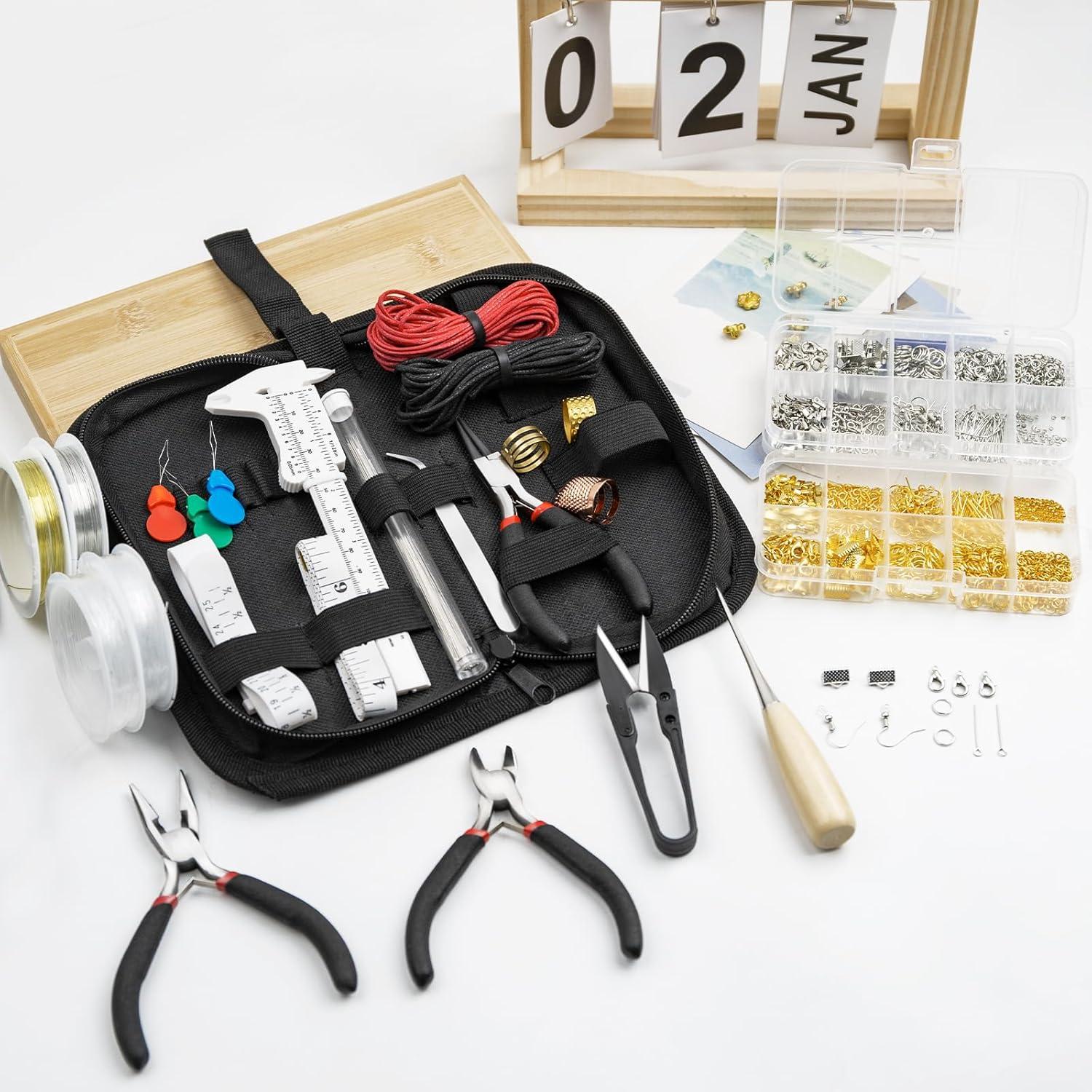 Kit de Fabricación de Joyas GTAAOY con Herramientas y Accesorios