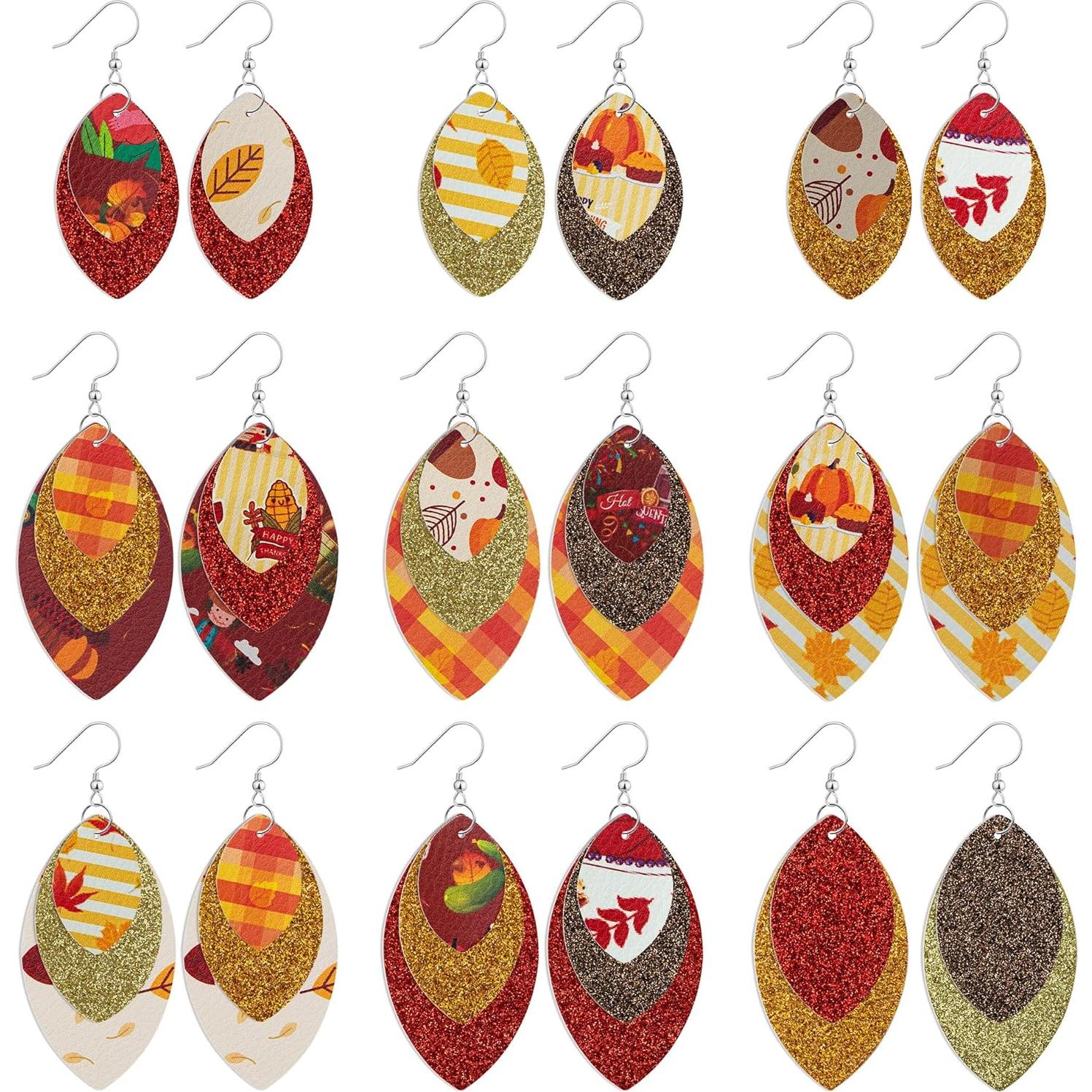 Kit de Fabricación de Pendientes AOUXSEEM 321 Piezas DIY