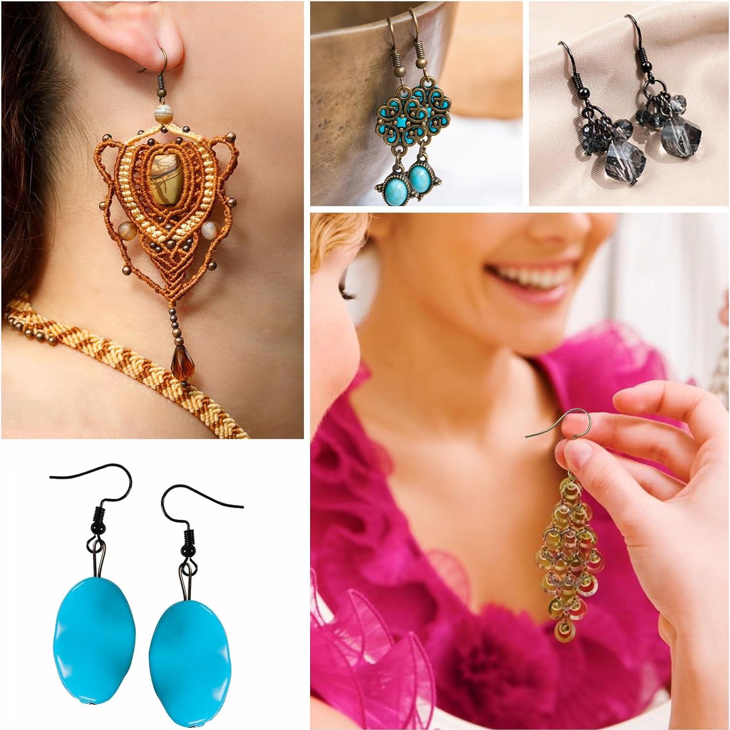 Kit de Ganchos para Pendientes TOAOB 600pcs Hipoalergénicos