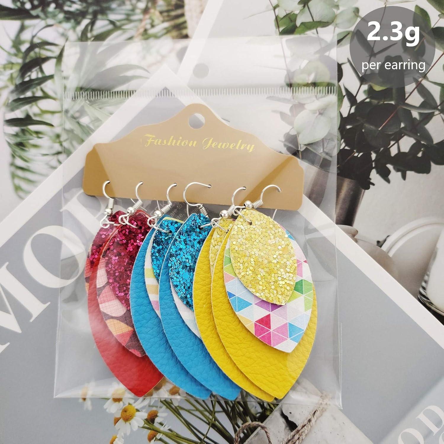 Kit de Fabricación de Pendientes AOUXSEEM 321 Piezas Pastel