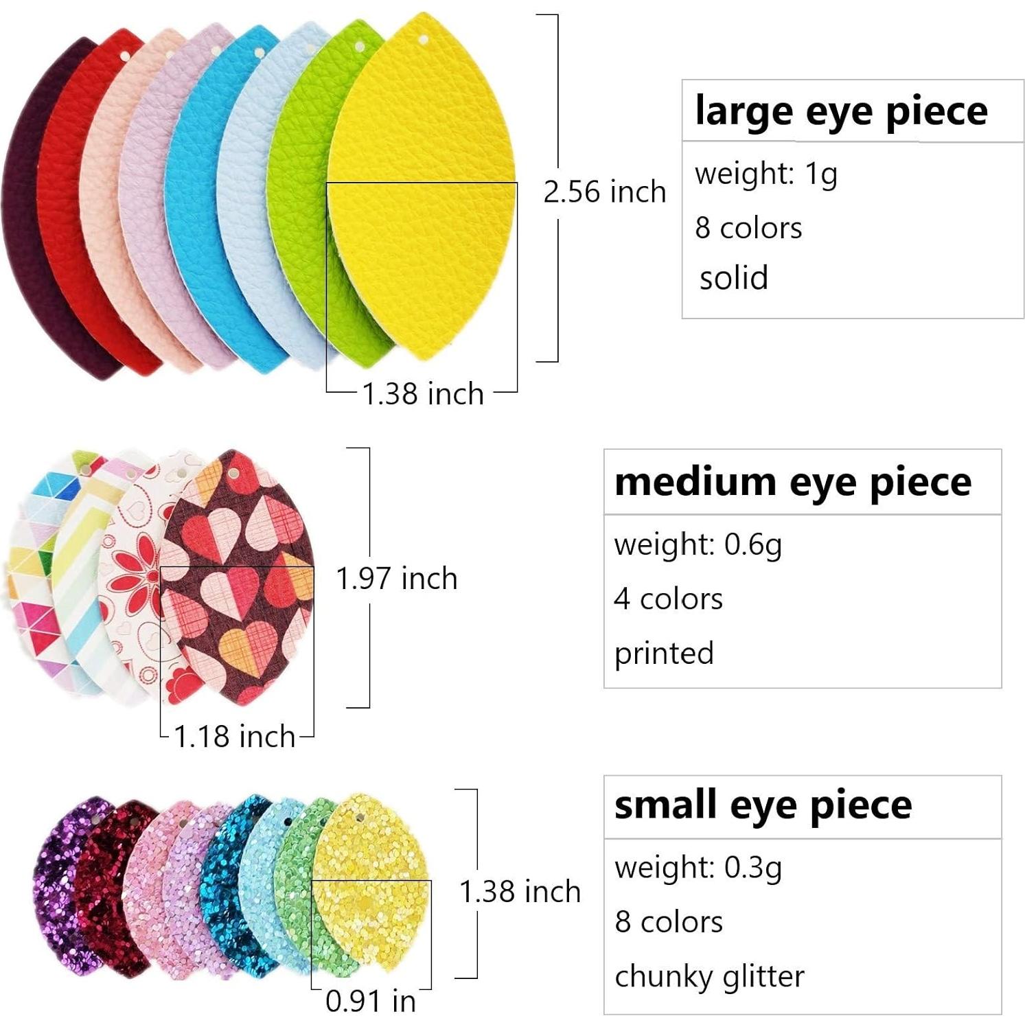 Kit de Fabricación de Pendientes AOUXSEEM 321 Piezas Pastel