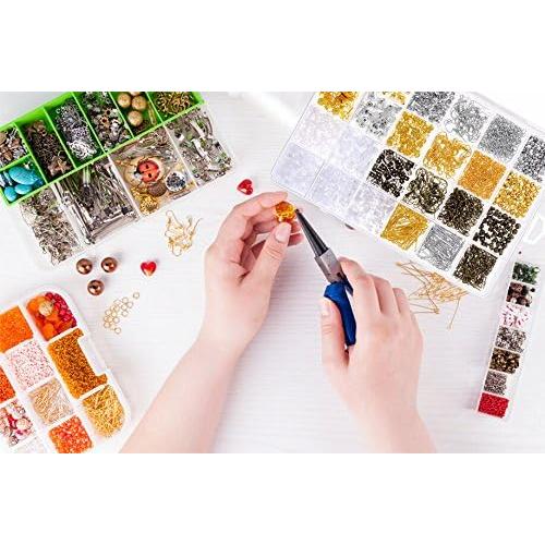 Kit de Suministros para Hacer Pendientes Paxcoo 2400 Piezas