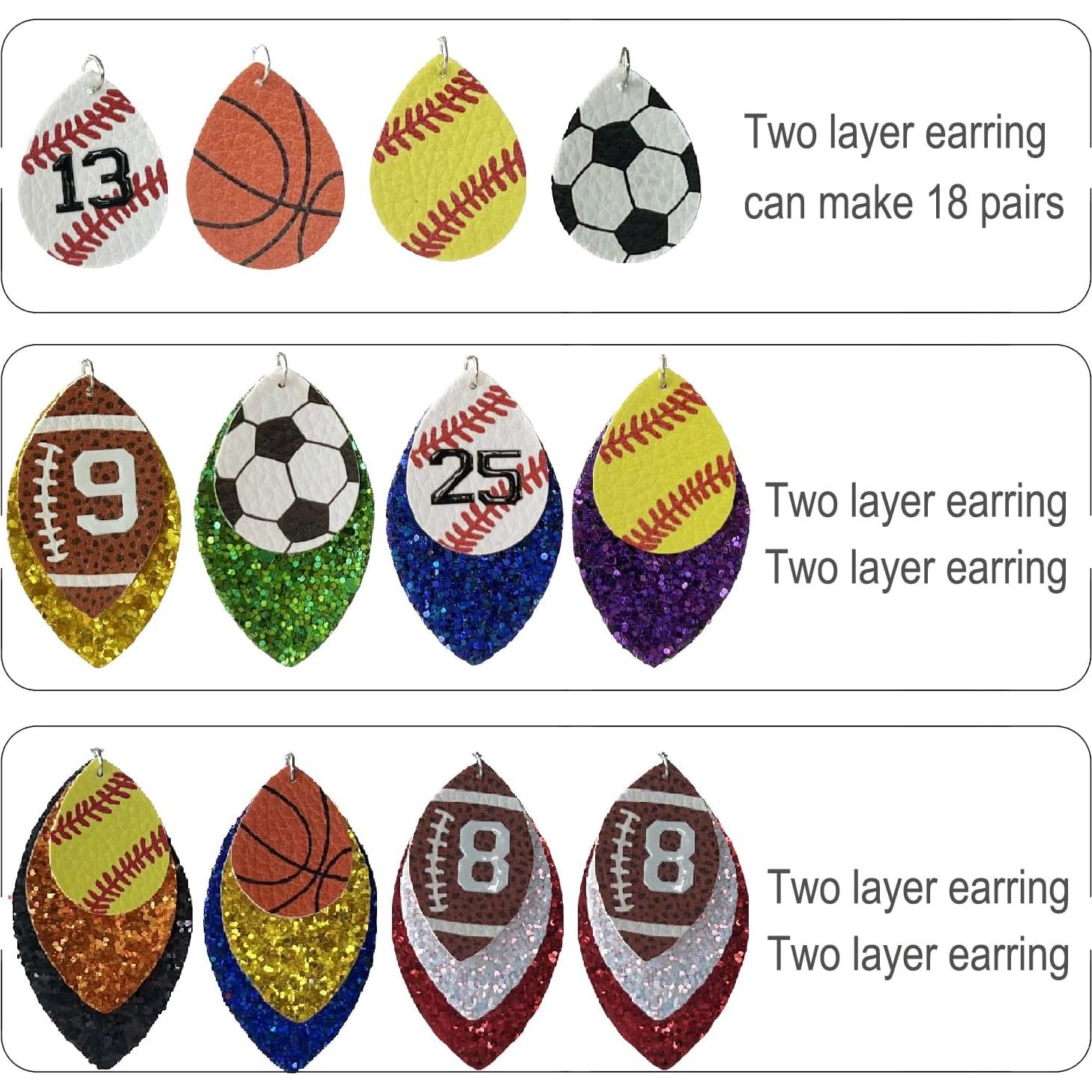 Kit de Hacer Pendientes de Deporte DIY GraLeS 183 Piezas