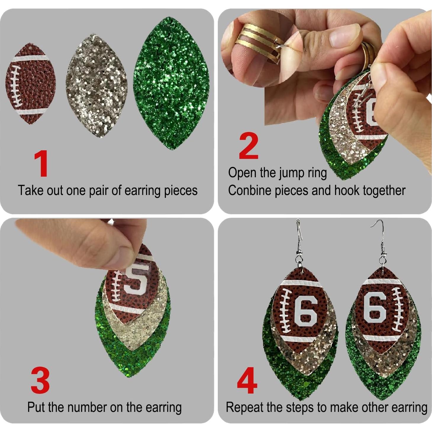 Kit de Hacer Pendientes de Deporte DIY GraLeS 183 Piezas