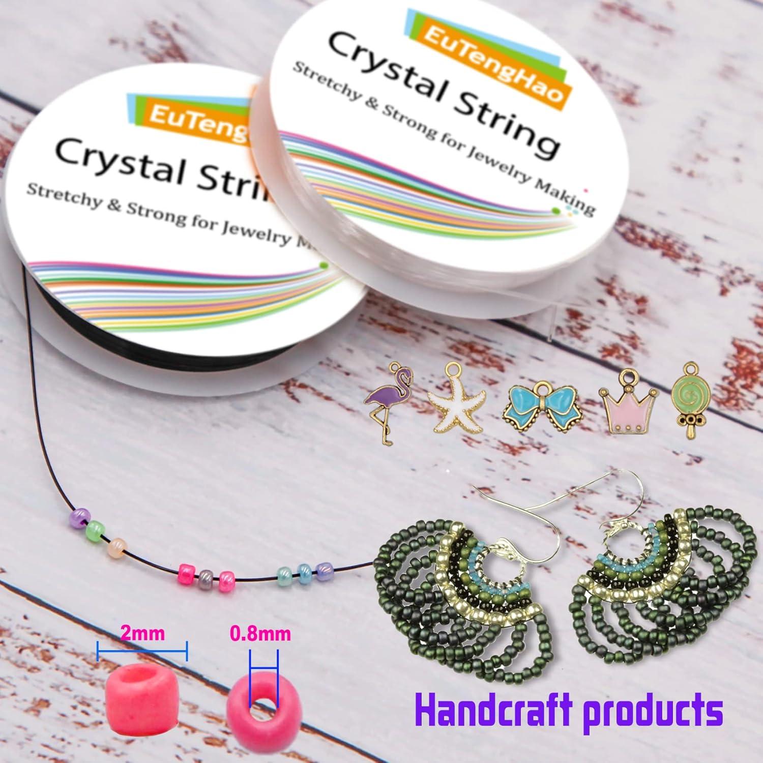 Kit de Cuentas de Semilla EuTengHao 18000 Piezas 2mm Vidrio