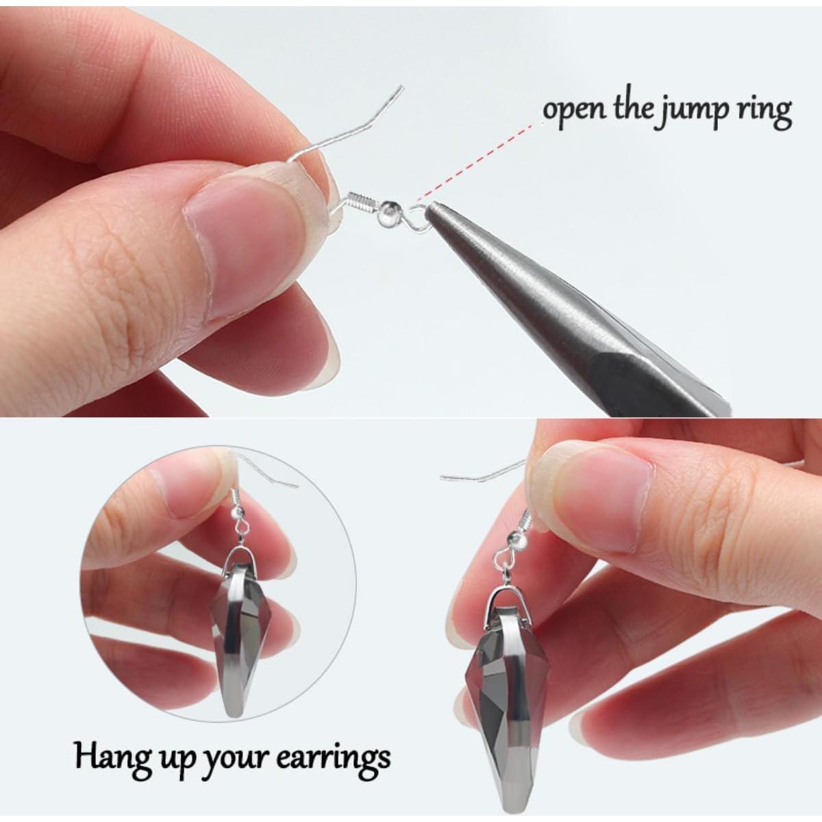 Kit de Suministros para Hacer Pendientes Naturahand 3780 Piezas