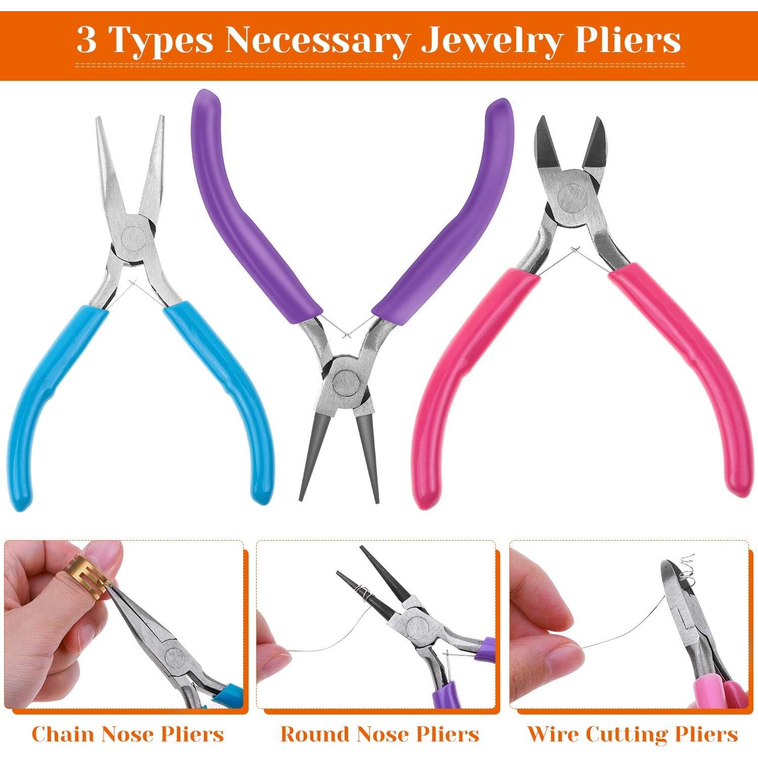 Kit de Fabricación de Joyas PAXCOO con 2046 Piezas y Herramientas