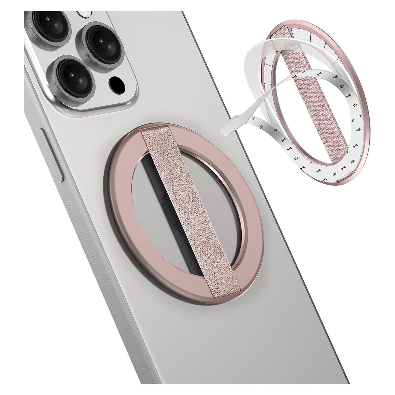 Agarre para Teléfono KAHITE AirLoop Rosado Ultra Delgado