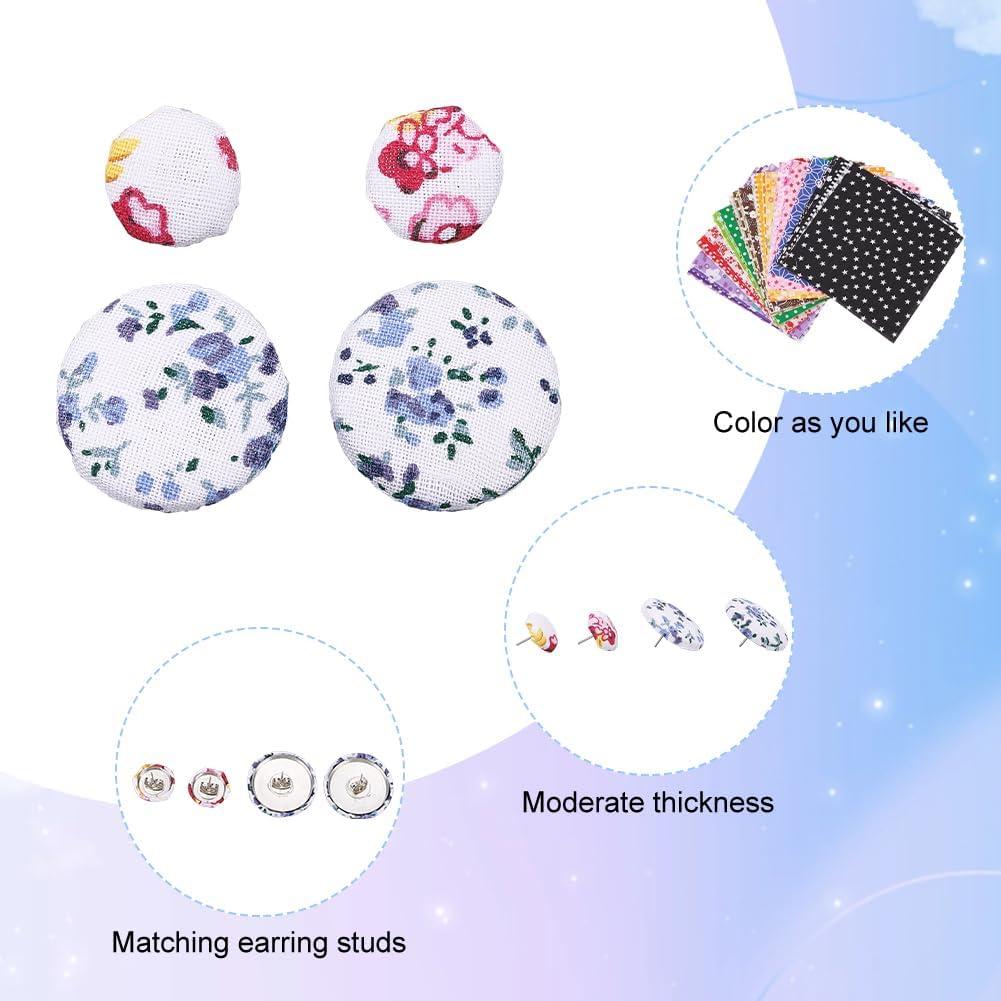 Kit de Pendientes DIY WEBEEDY 50 Piezas con Herramientas