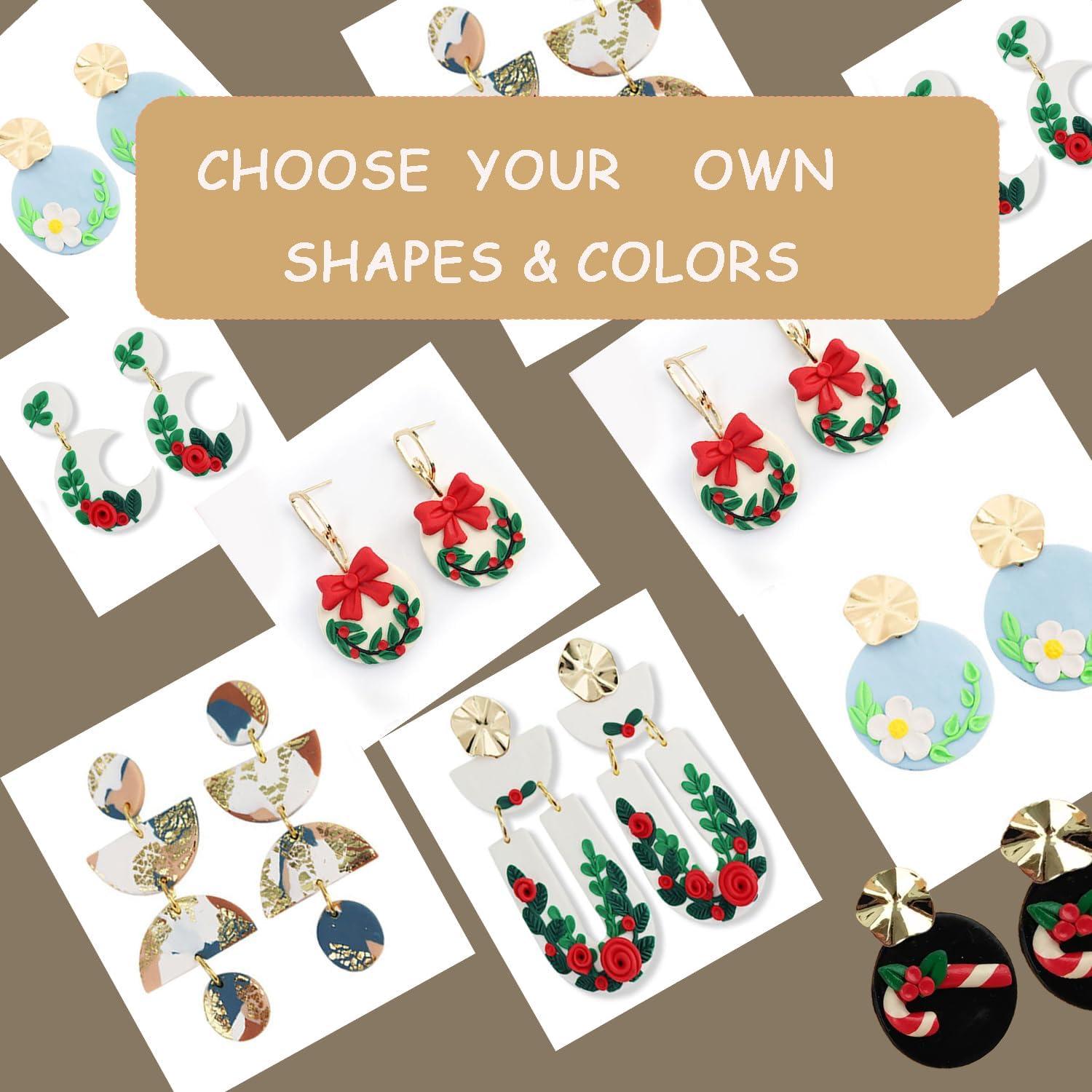 Kit de Fabricación de Pendientes Genérico - Arcilla Polimérica DIY