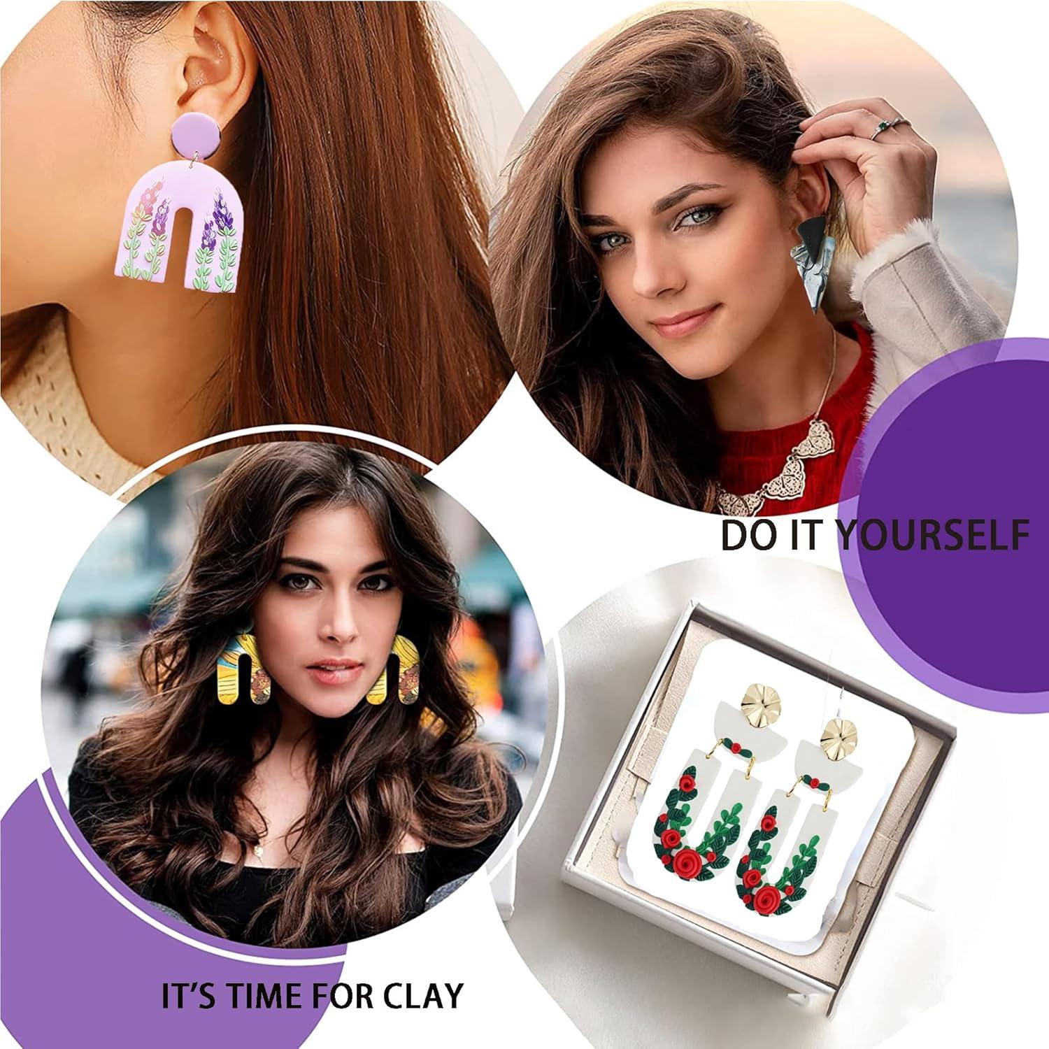 Kit de Fabricación de Pendientes Genérico - Arcilla Polimérica DIY