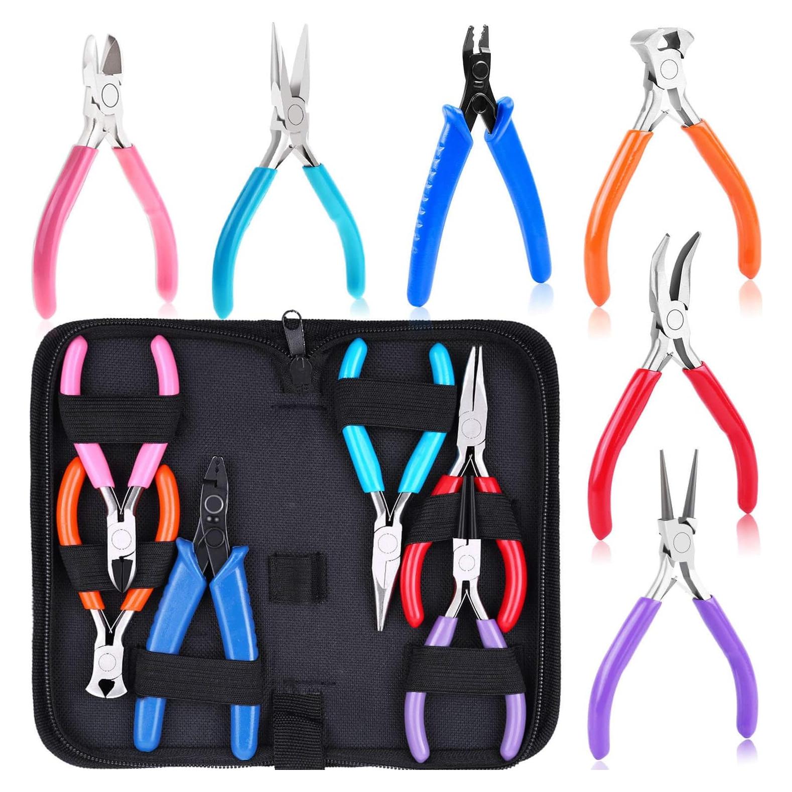 Kit de Herramientas para Hacer Joyas Acejoz - 6 Alicates