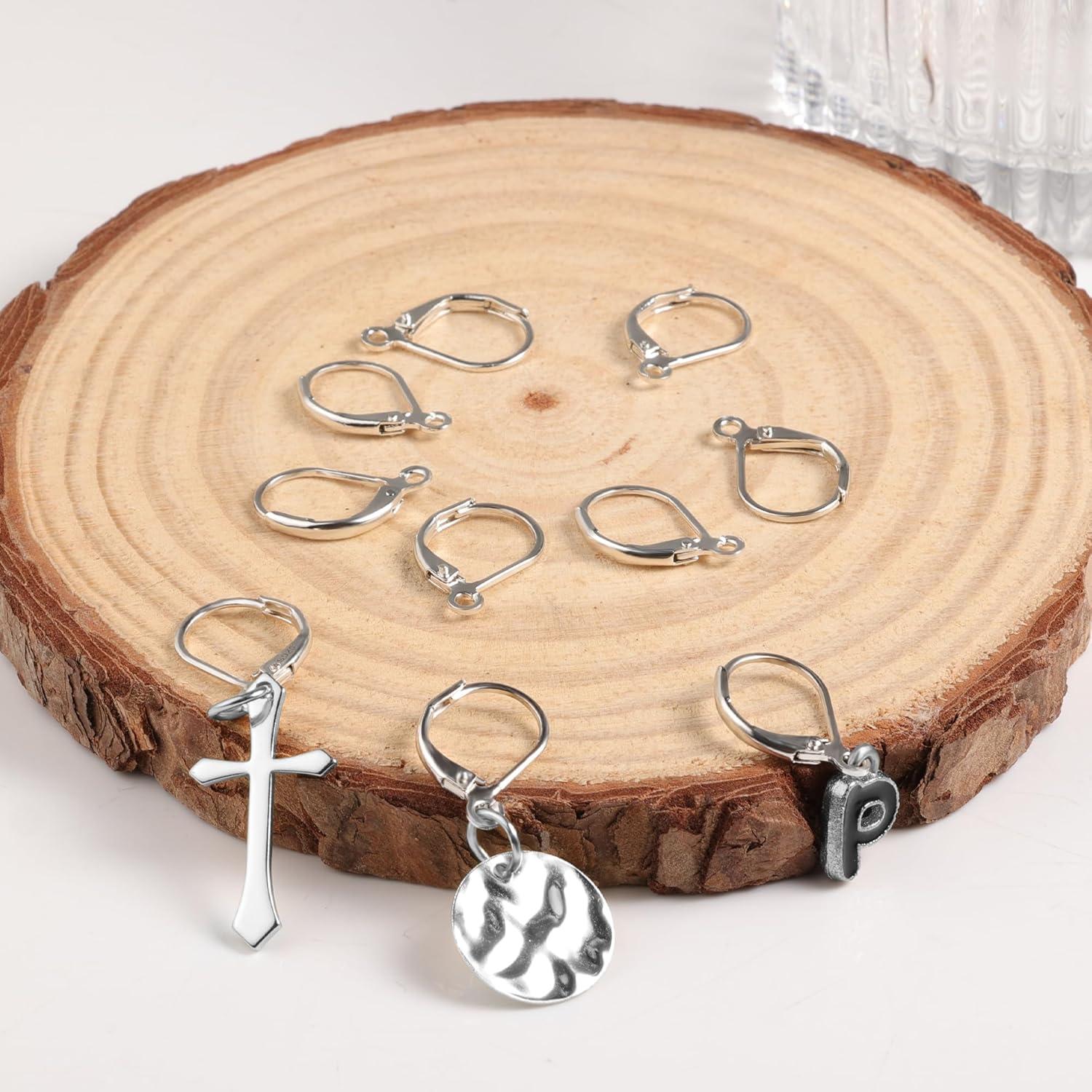 Ganchos de Aretes Franceses Plata Esterlina 925 Hipoalergénicos