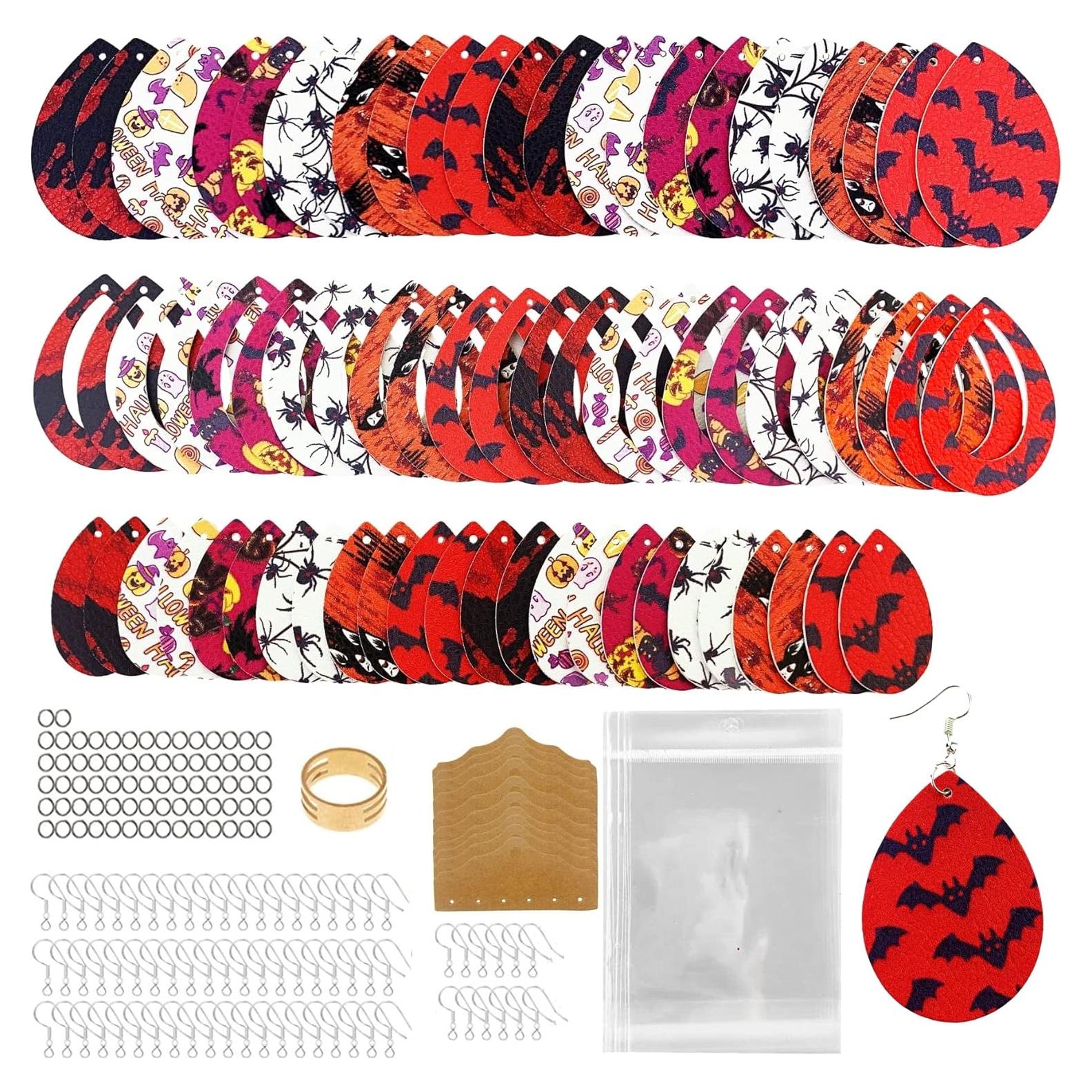 Kit de Fabricación de Pendientes AOUXSEEM 241 Piezas Halloween