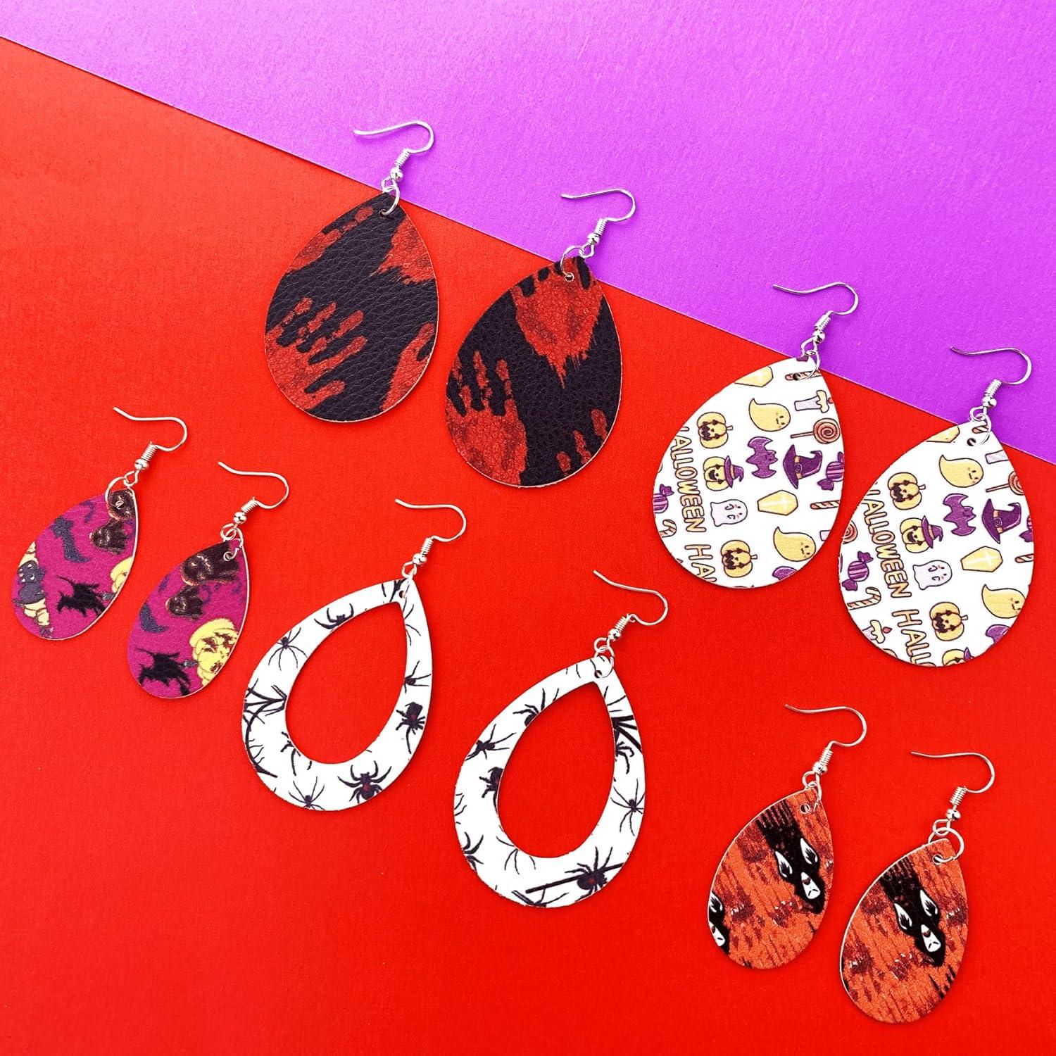 Kit de Fabricación de Pendientes AOUXSEEM 241 Piezas Halloween