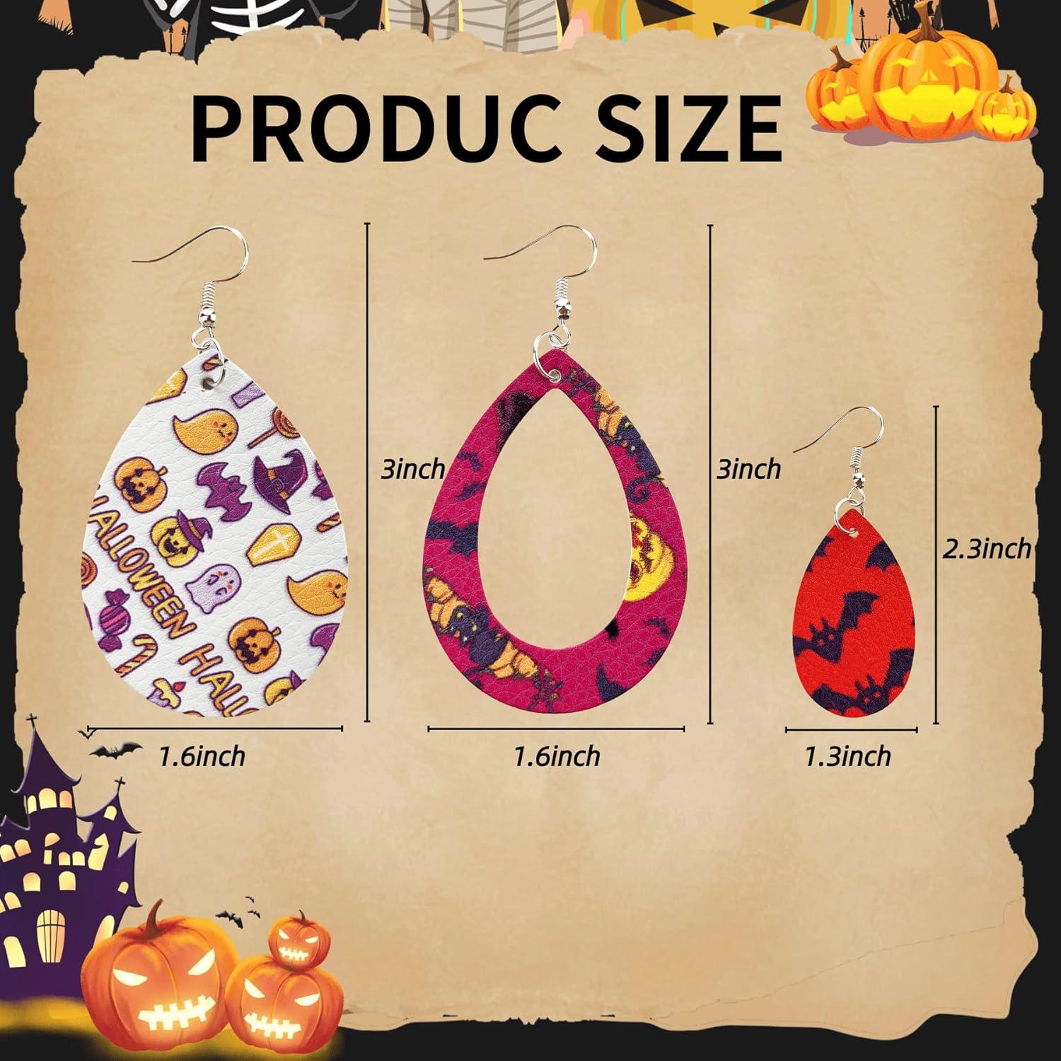 Kit de Fabricación de Pendientes AOUXSEEM 241 Piezas Halloween