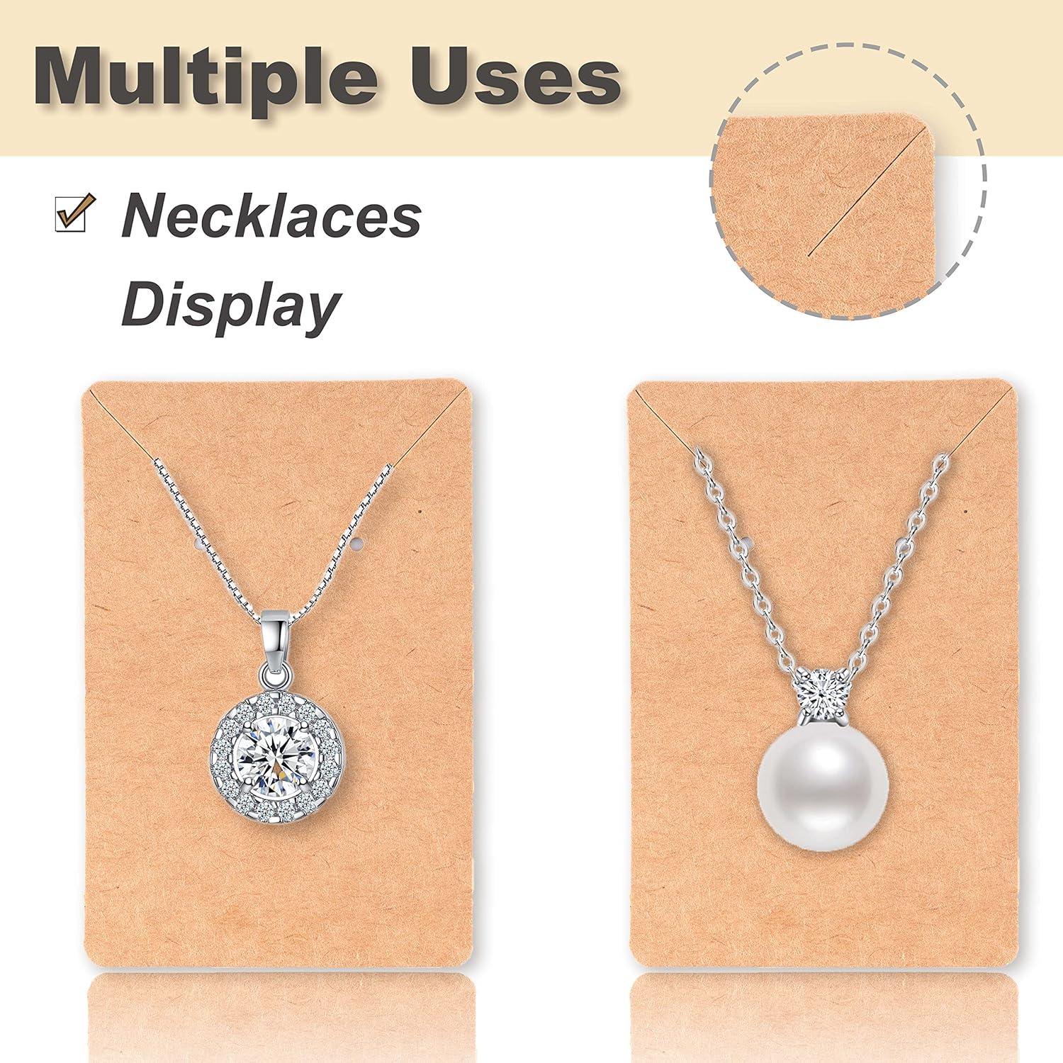 Set 120 Tarjetas y Empaques para Pendientes Hoewina 9x6 cm