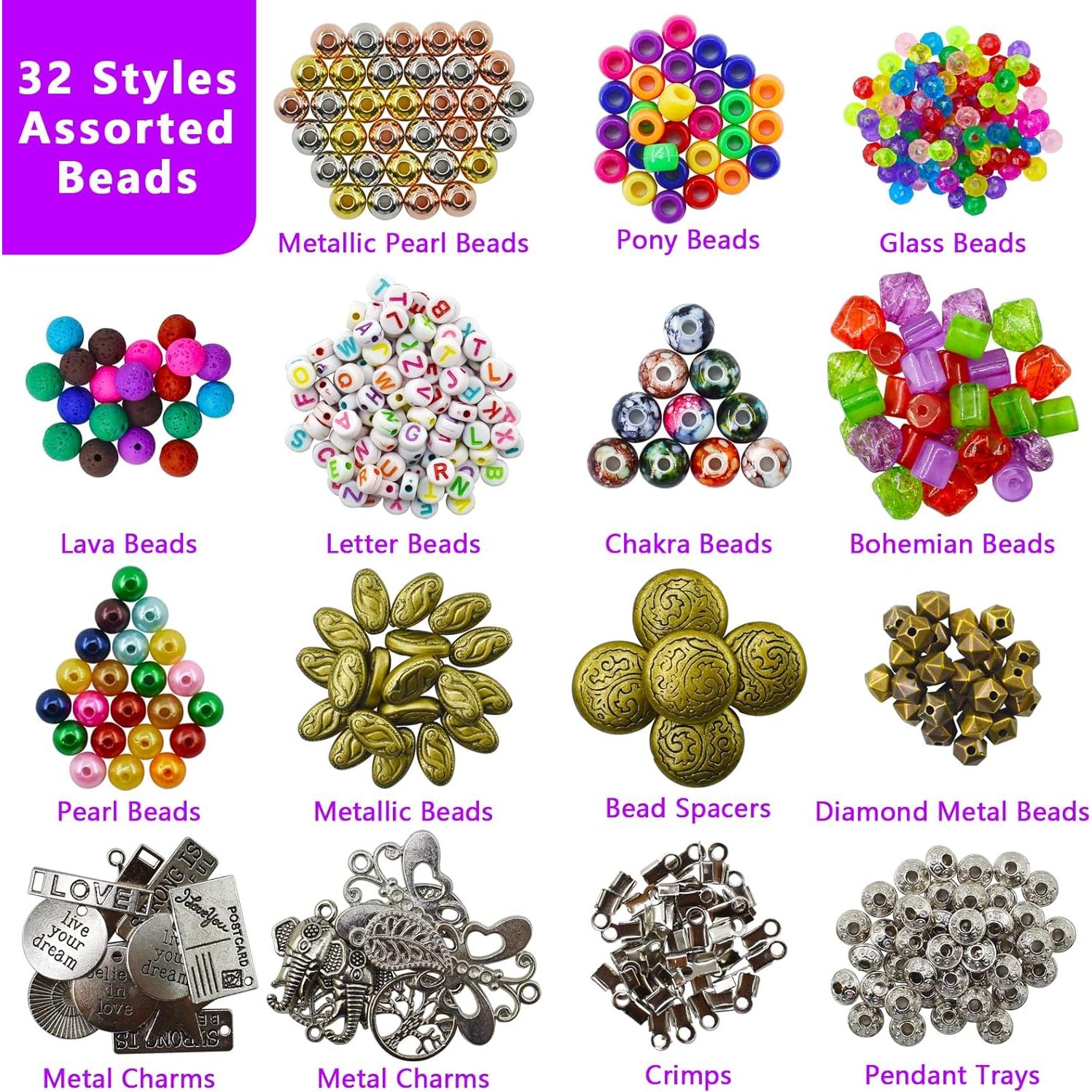 Kit de Fabricación de Joyas Renashed 4 Capas con Herramientas